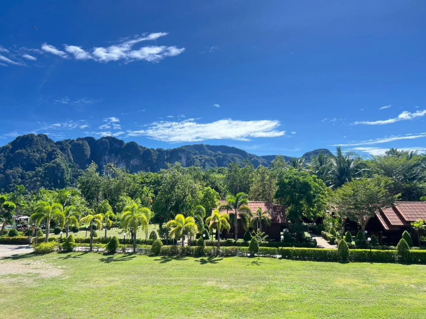 Natural landscape in Diamond Beach Resort