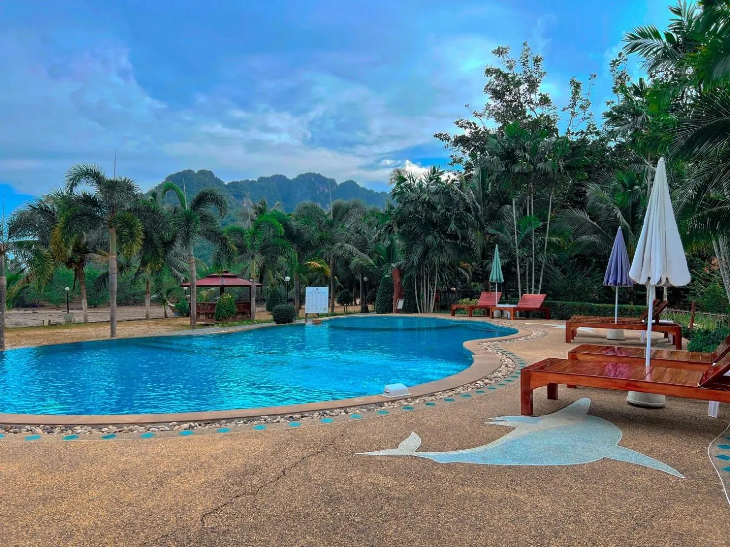 Natural landscape in Diamond Beach Resort