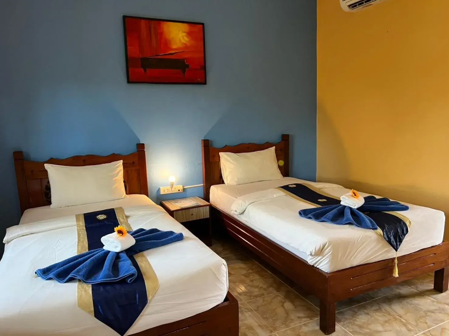 Bed in Diamond Beach Resort Bed in Diamond Beach Resort