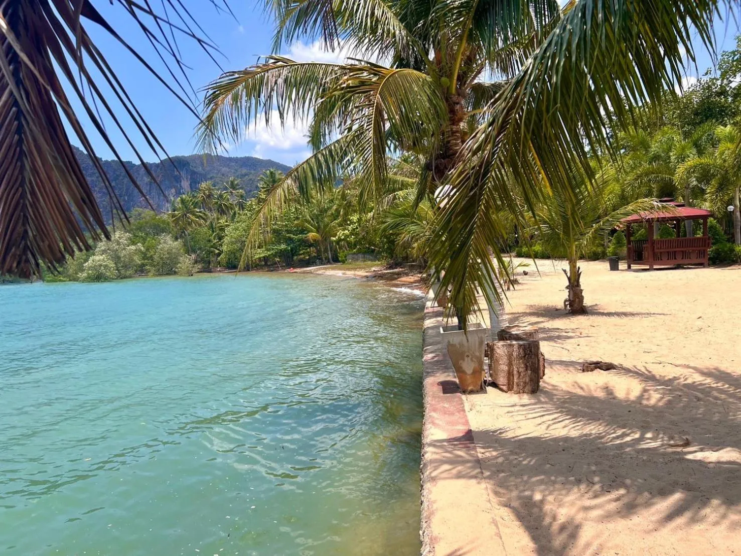 Natural landscape in Diamond Beach Resort