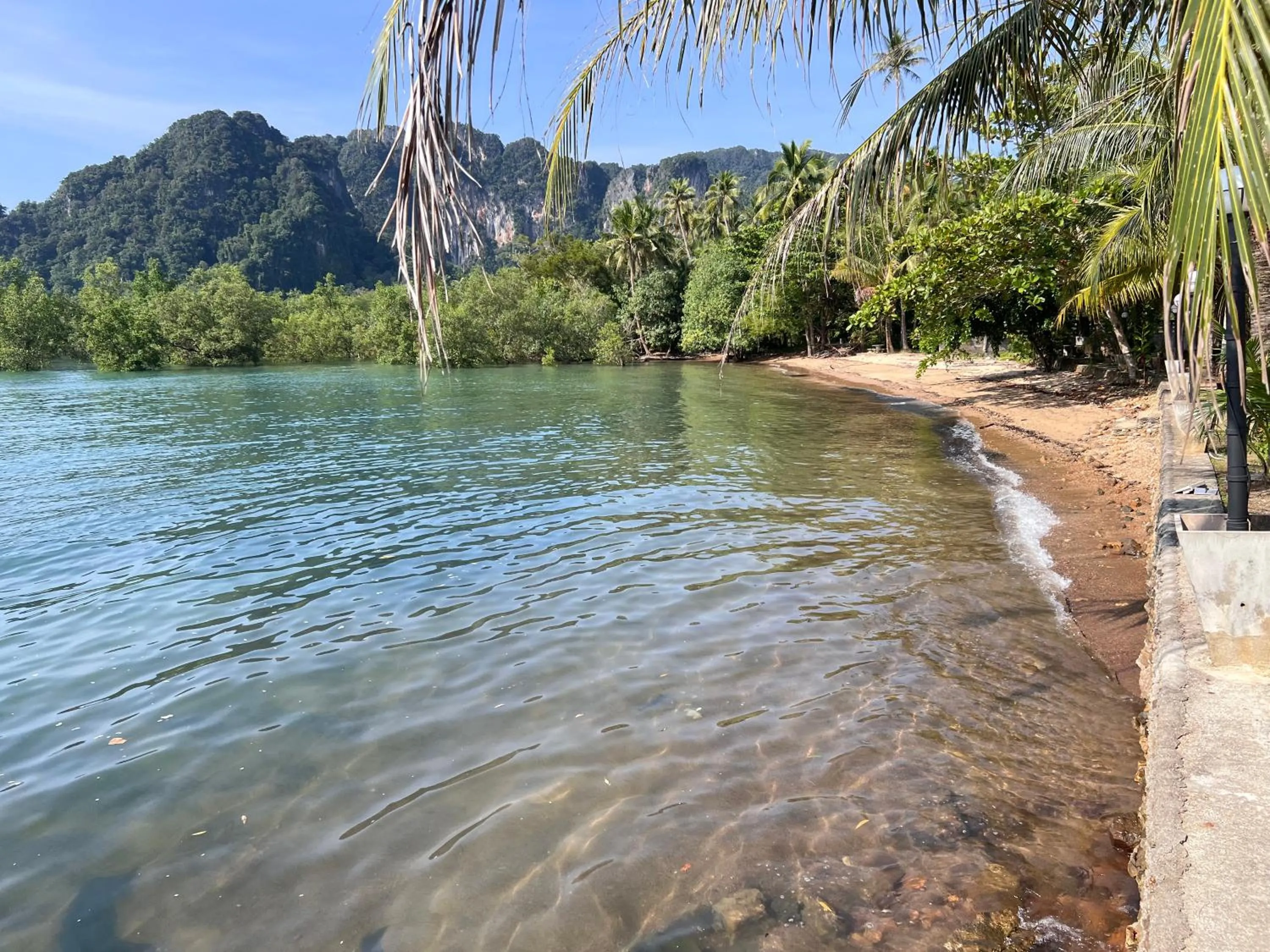 Natural landscape in Diamond Beach Resort