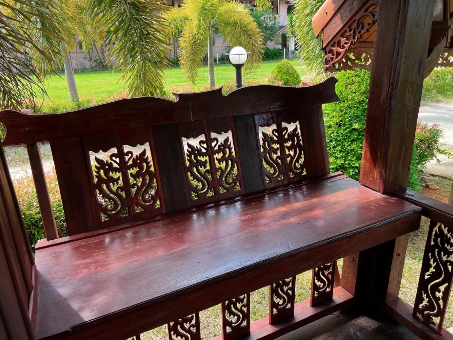 Patio in Diamond Beach Resort