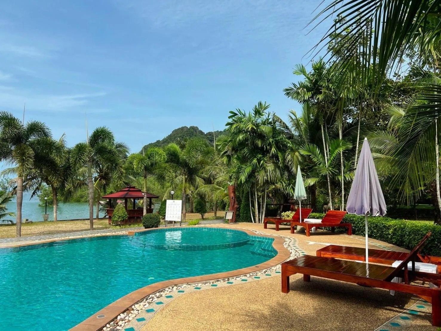 Natural landscape in Diamond Beach Resort