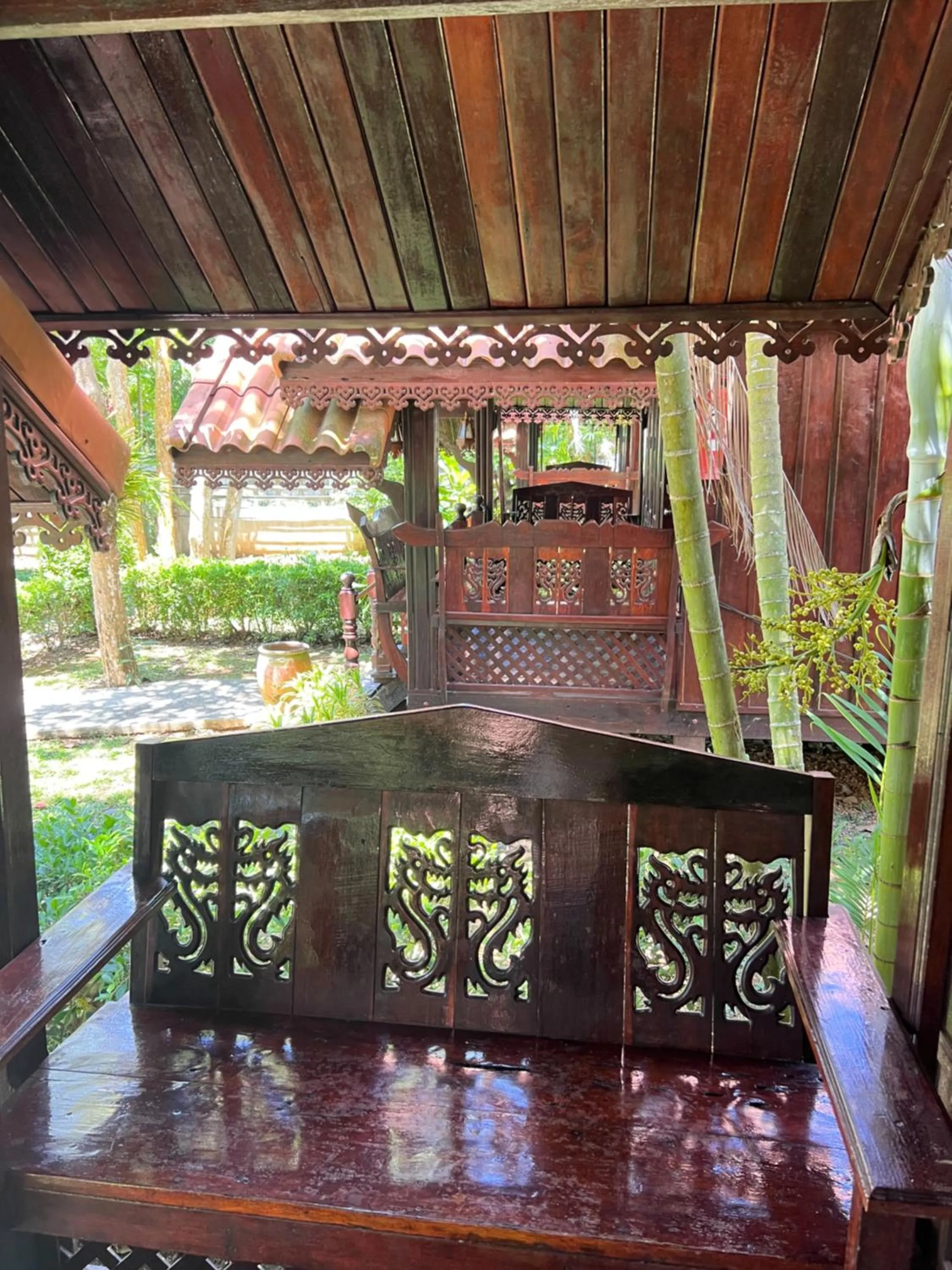 Patio in Diamond Beach Resort