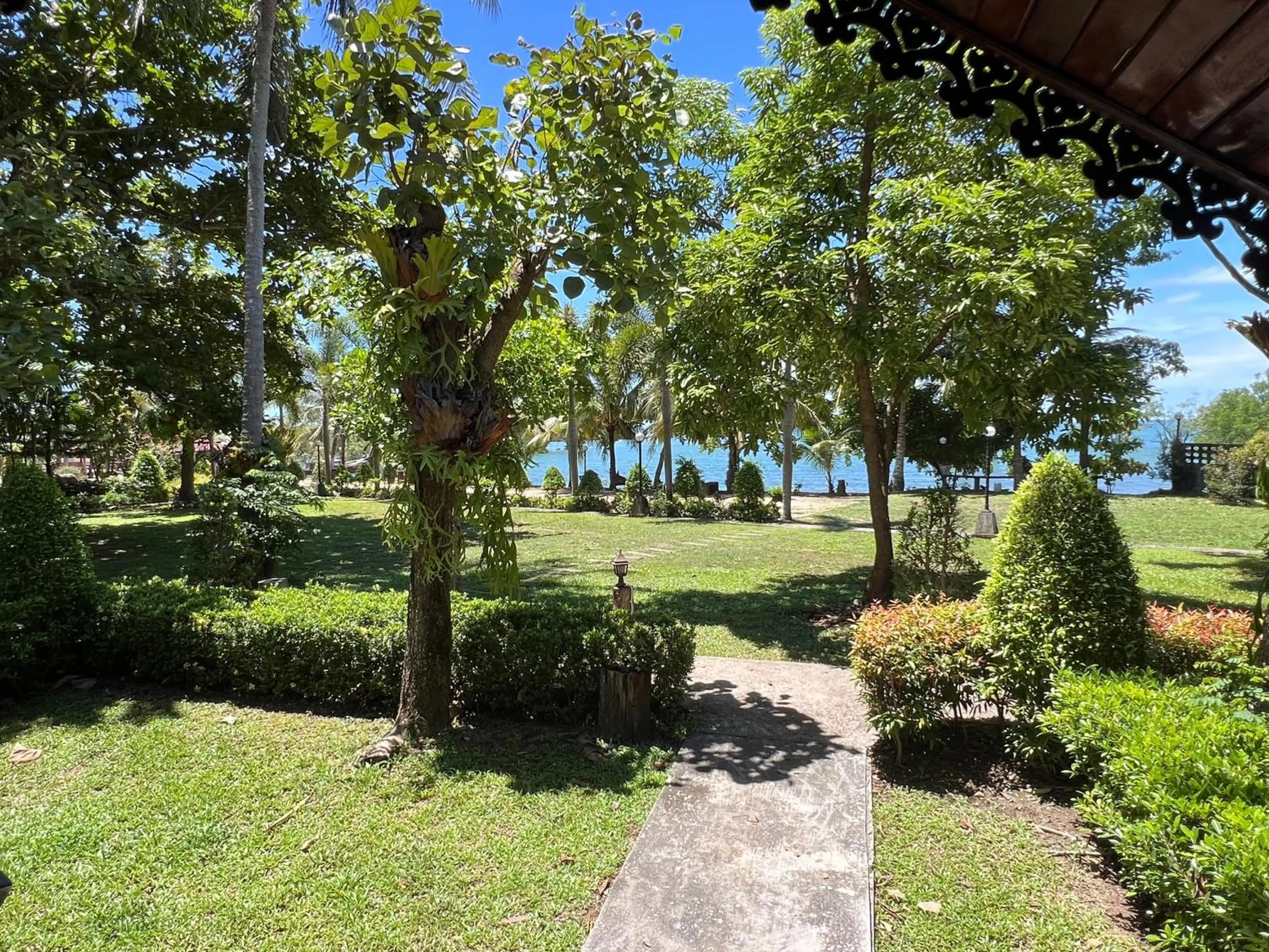 Natural landscape in Diamond Beach Resort