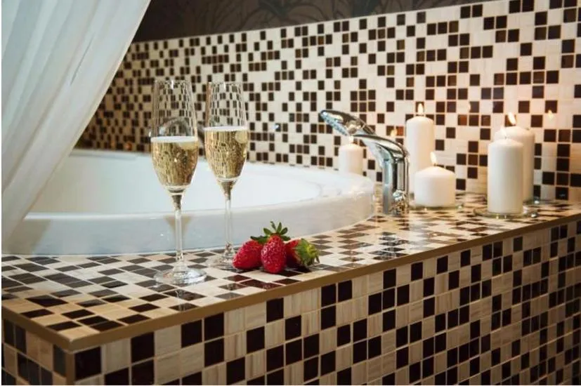 Bathroom in Wellness hotel Spark