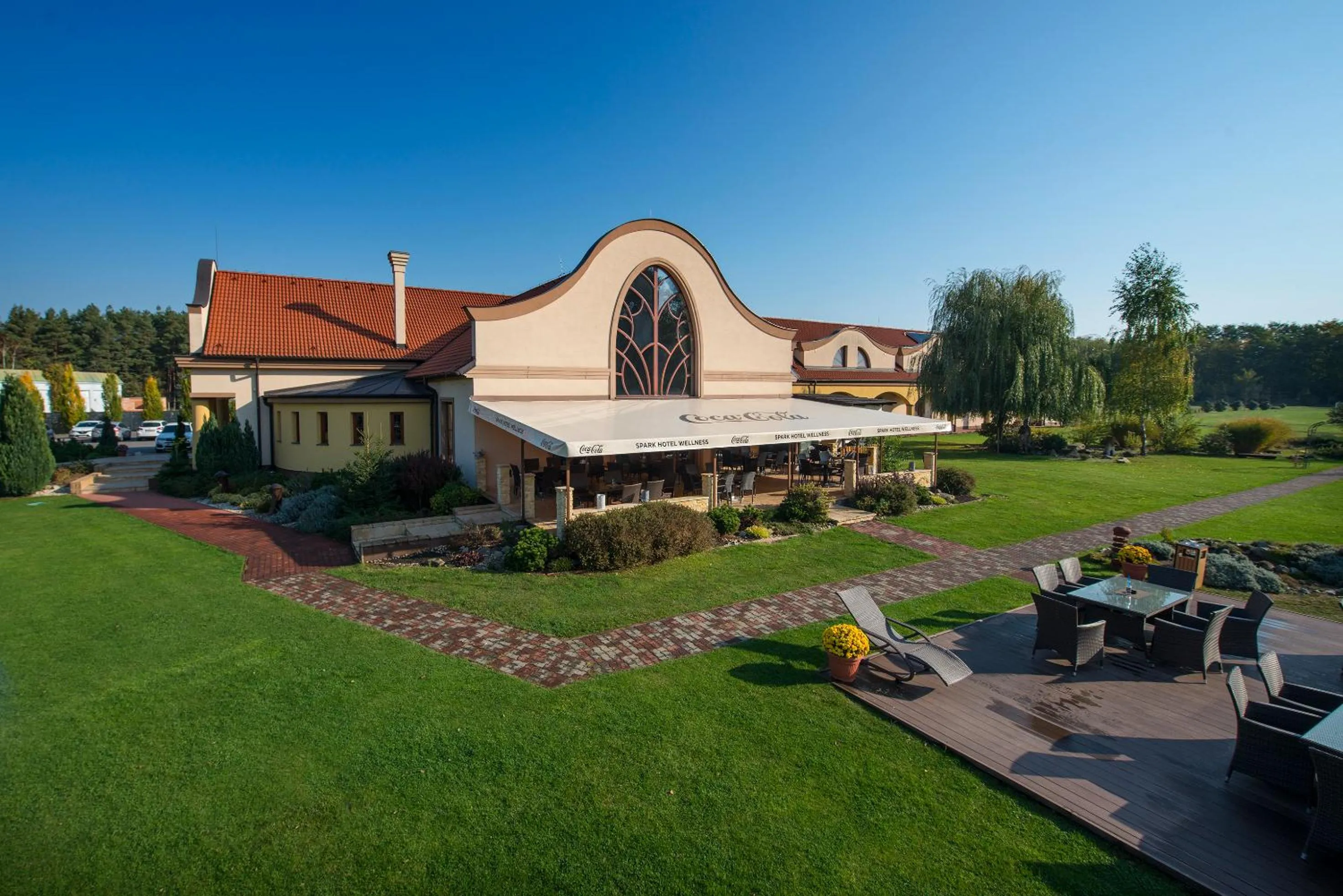 Balcony/Terrace in Wellness hotel Spark