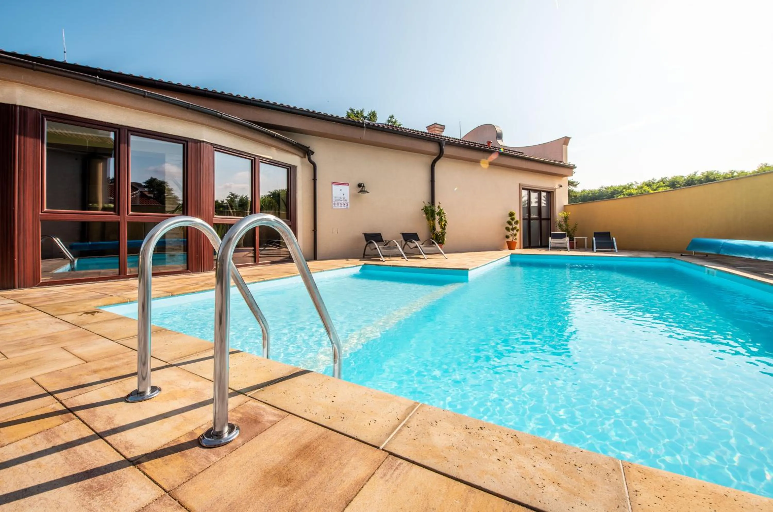 Swimming pool in Wellness hotel Spark