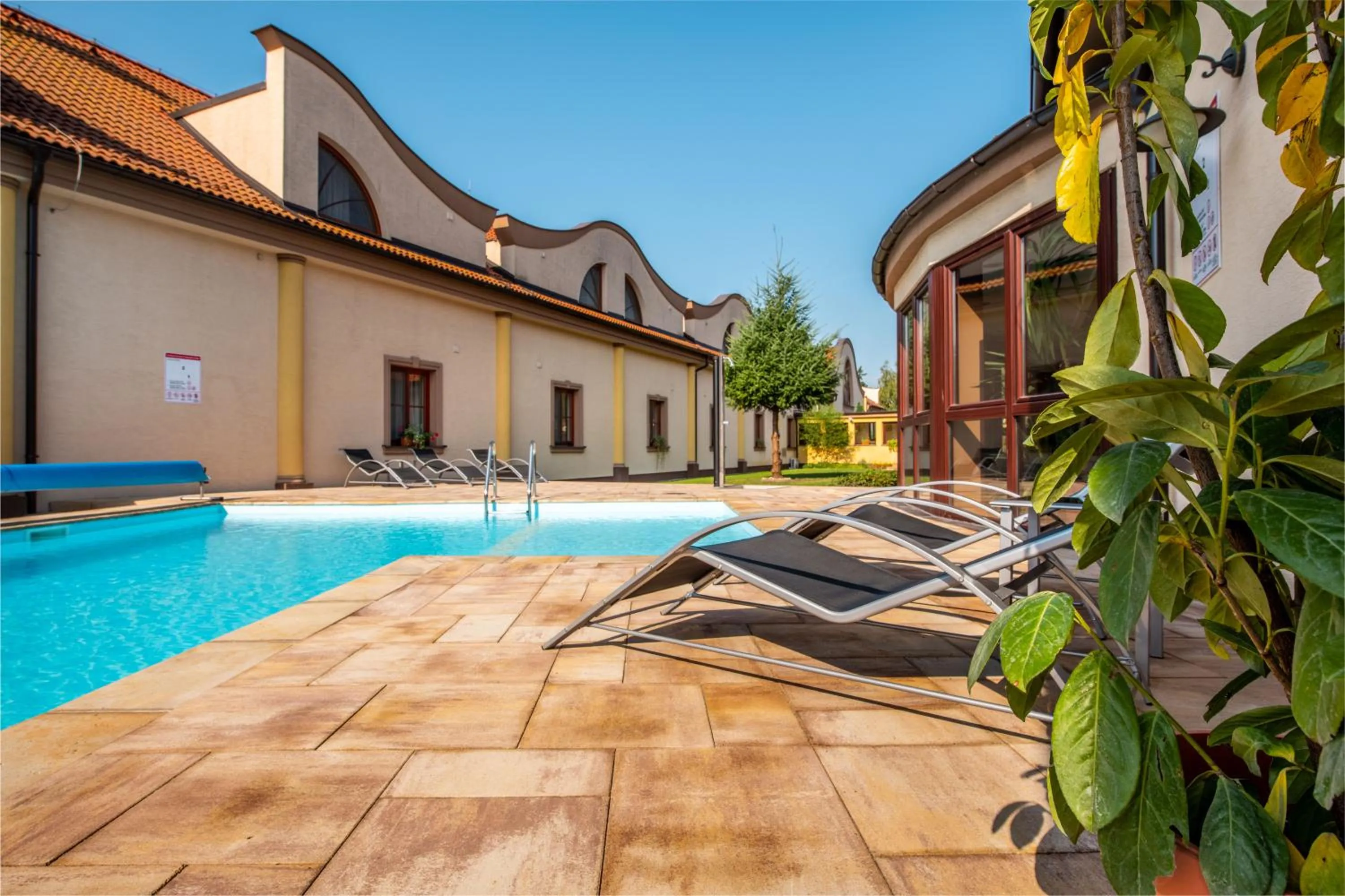 Swimming pool in Wellness hotel Spark