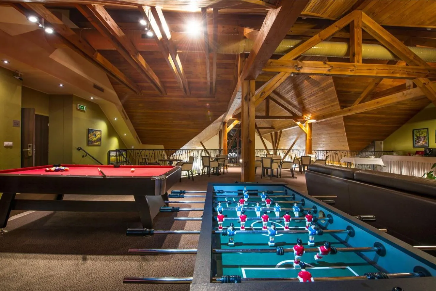 Billiard in Wellness hotel Spark