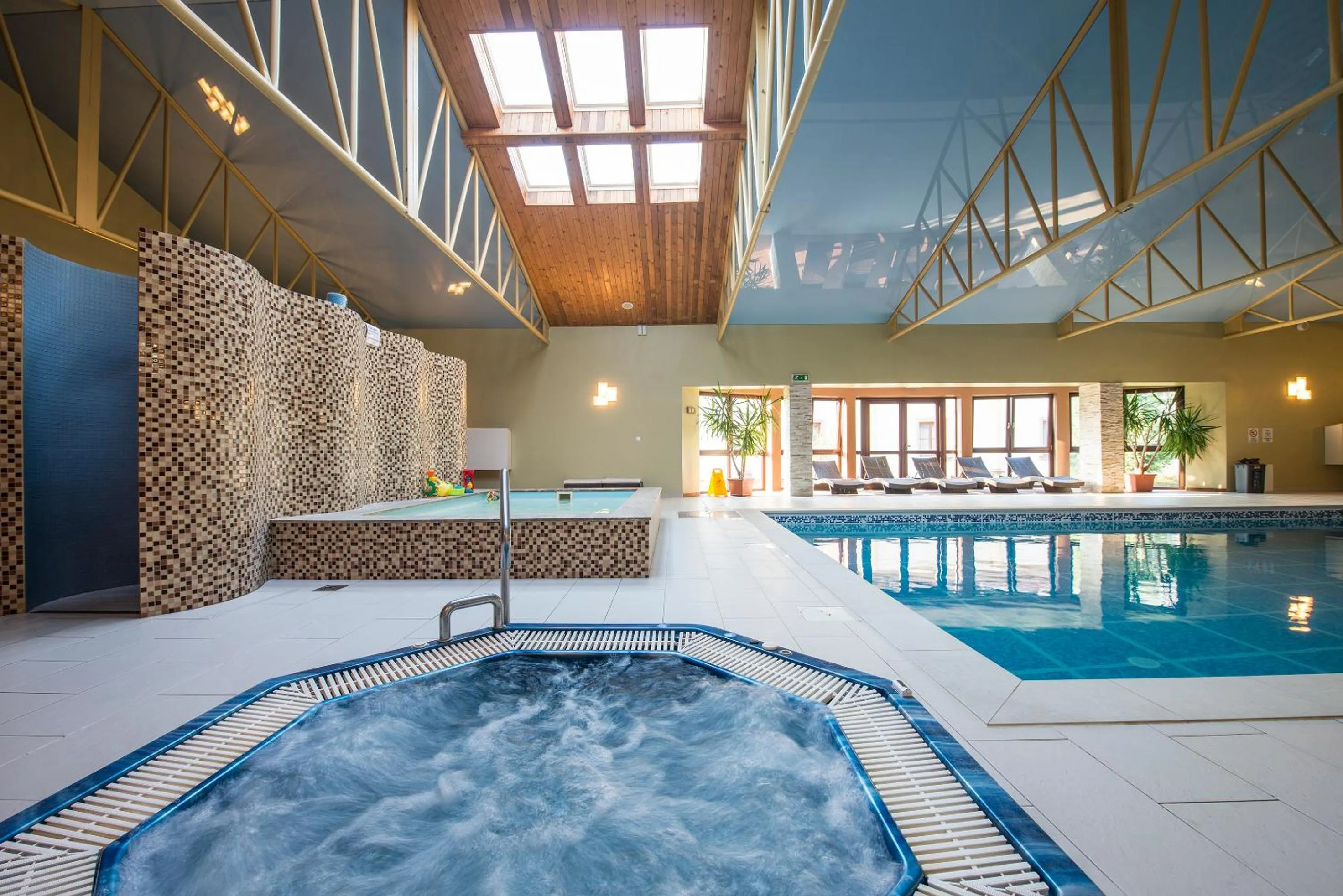 Swimming pool in Wellness hotel Spark