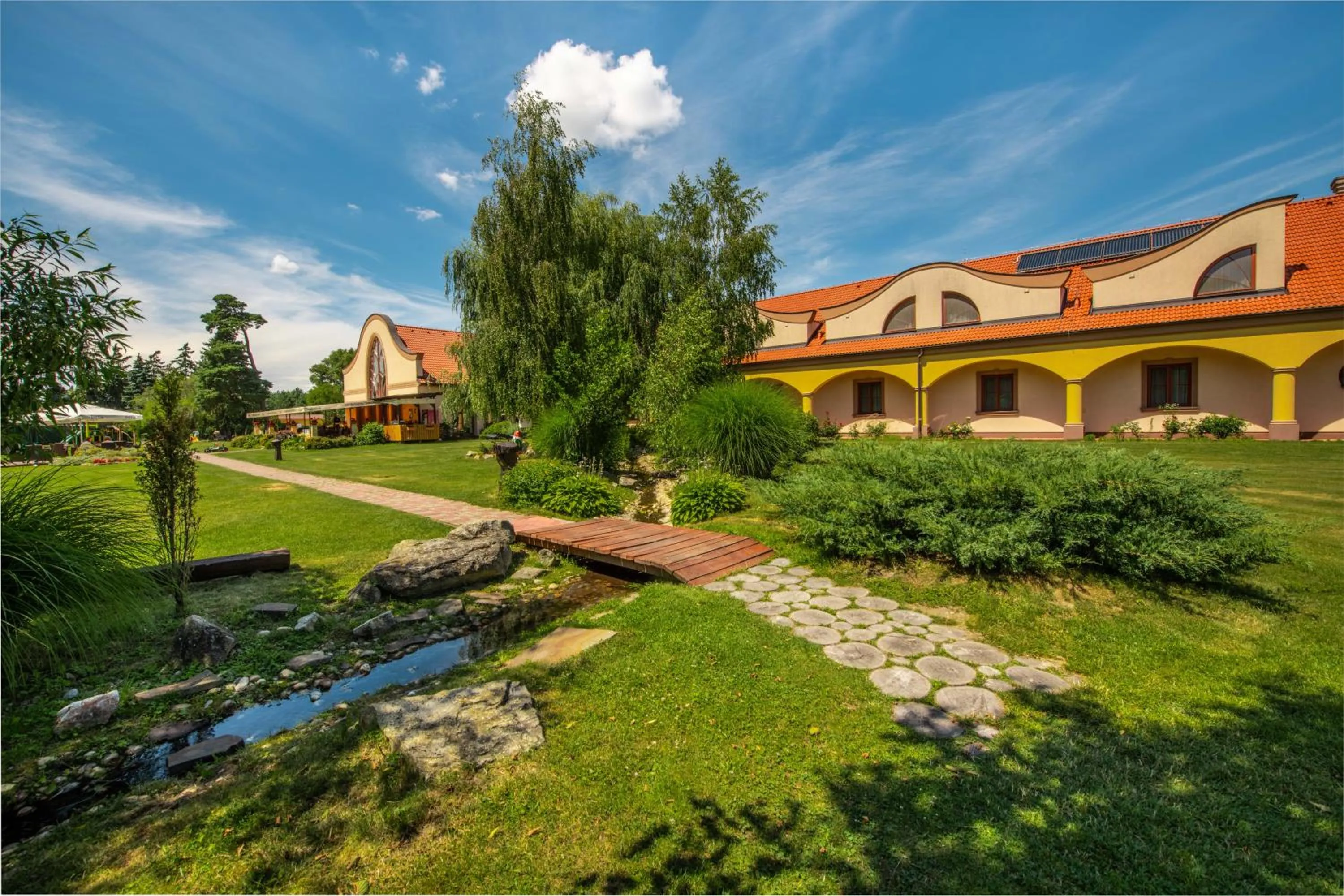 Property building in Wellness hotel Spark