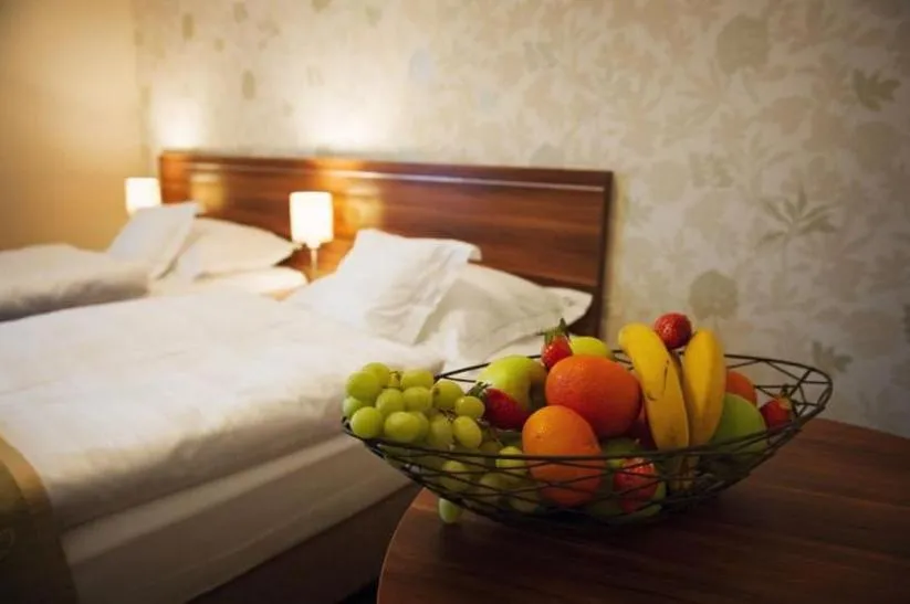 Bed in Wellness hotel Spark