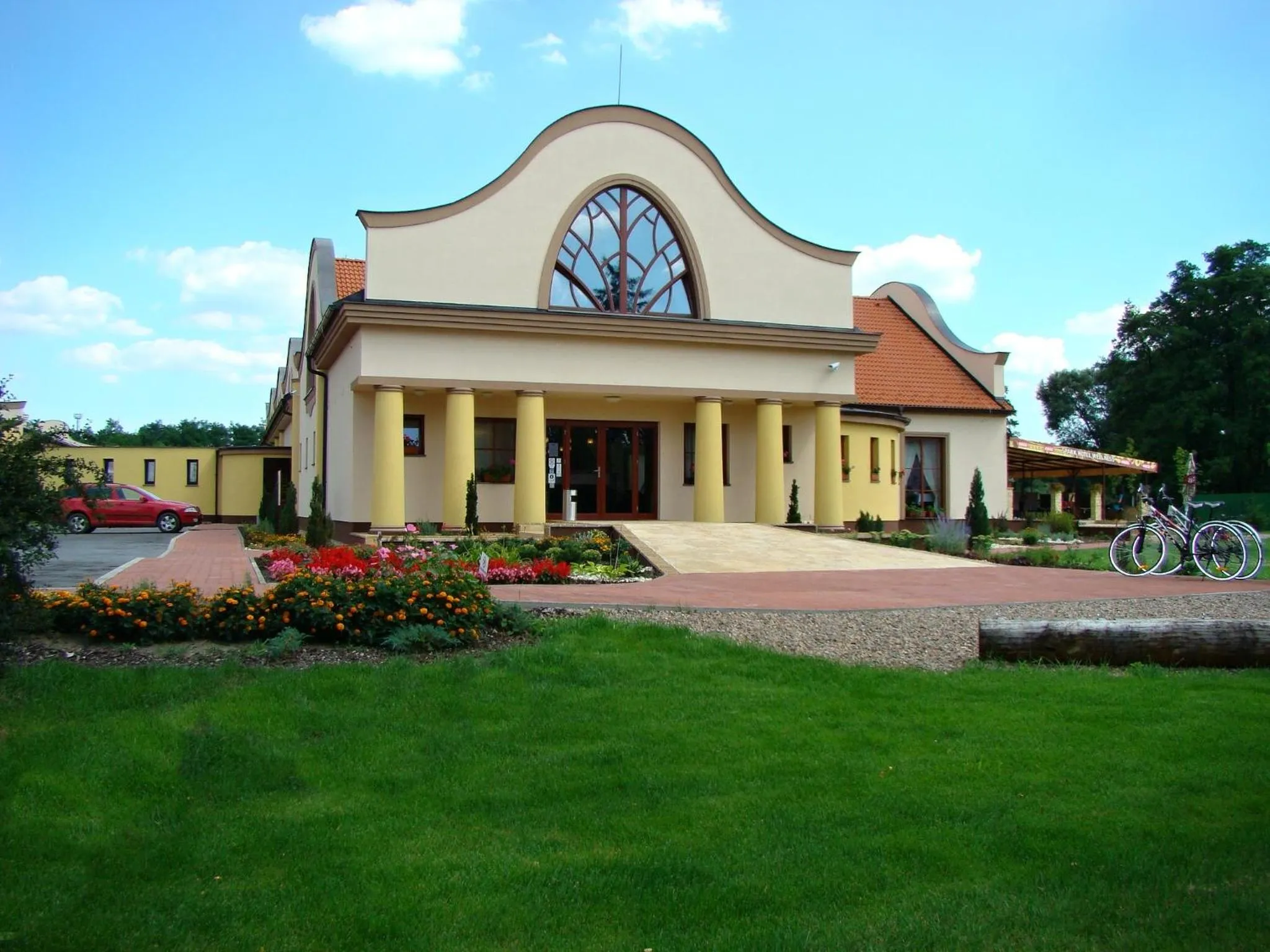 Facade/entrance in Wellness hotel Spark