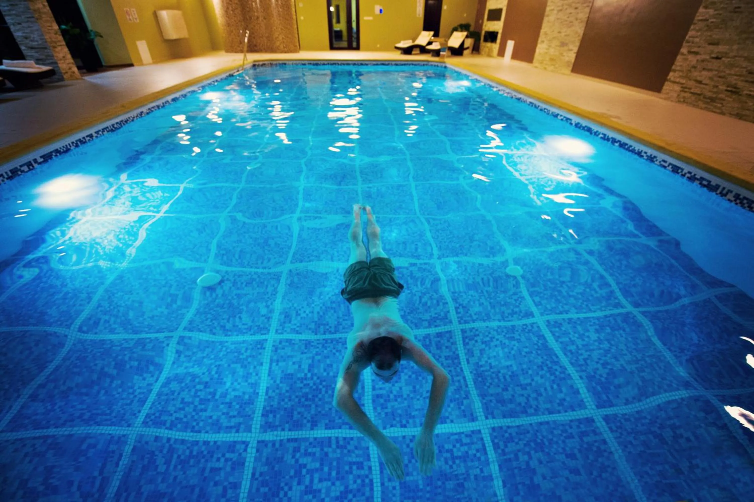 Swimming pool in Wellness hotel Spark