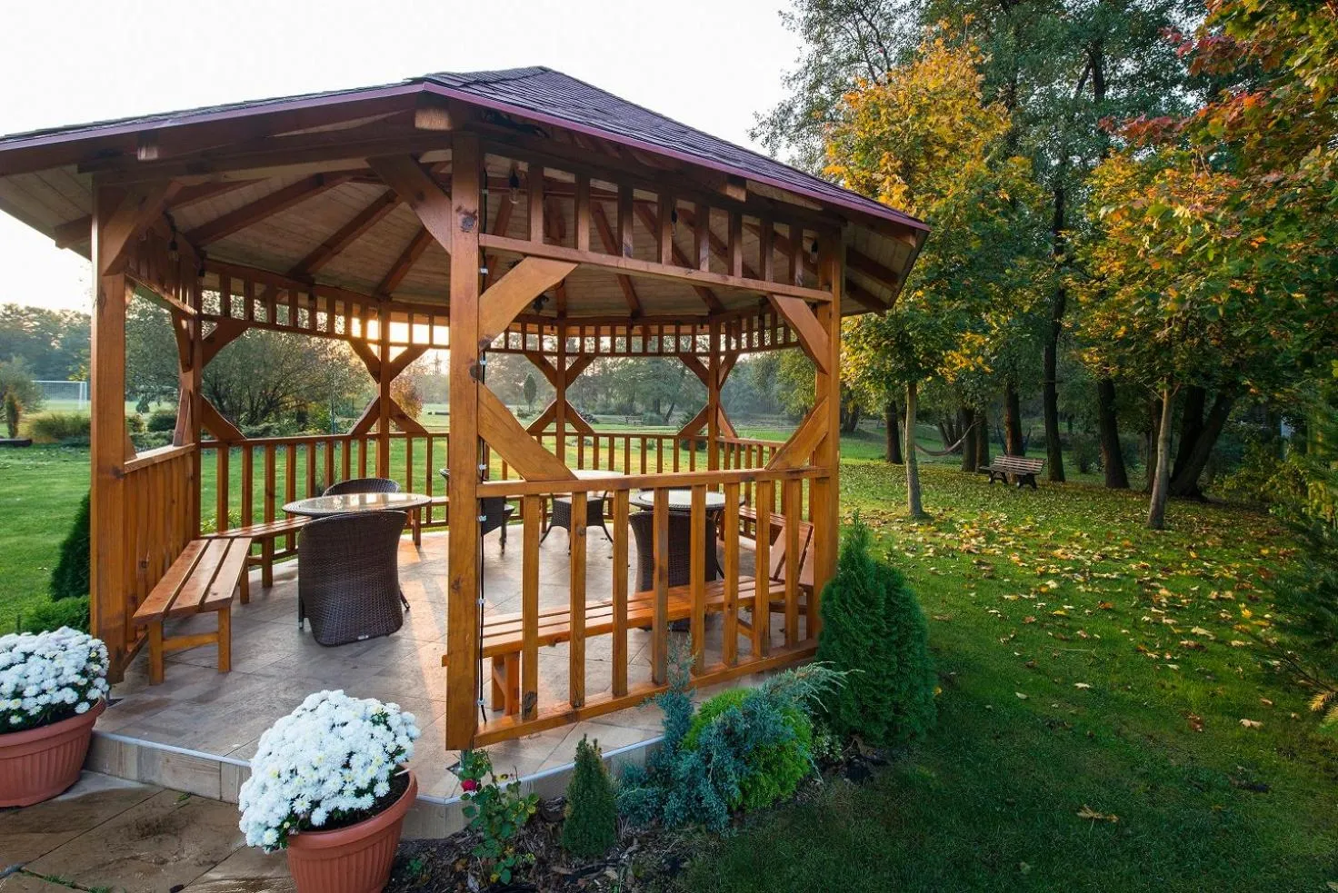 Garden in Wellness hotel Spark