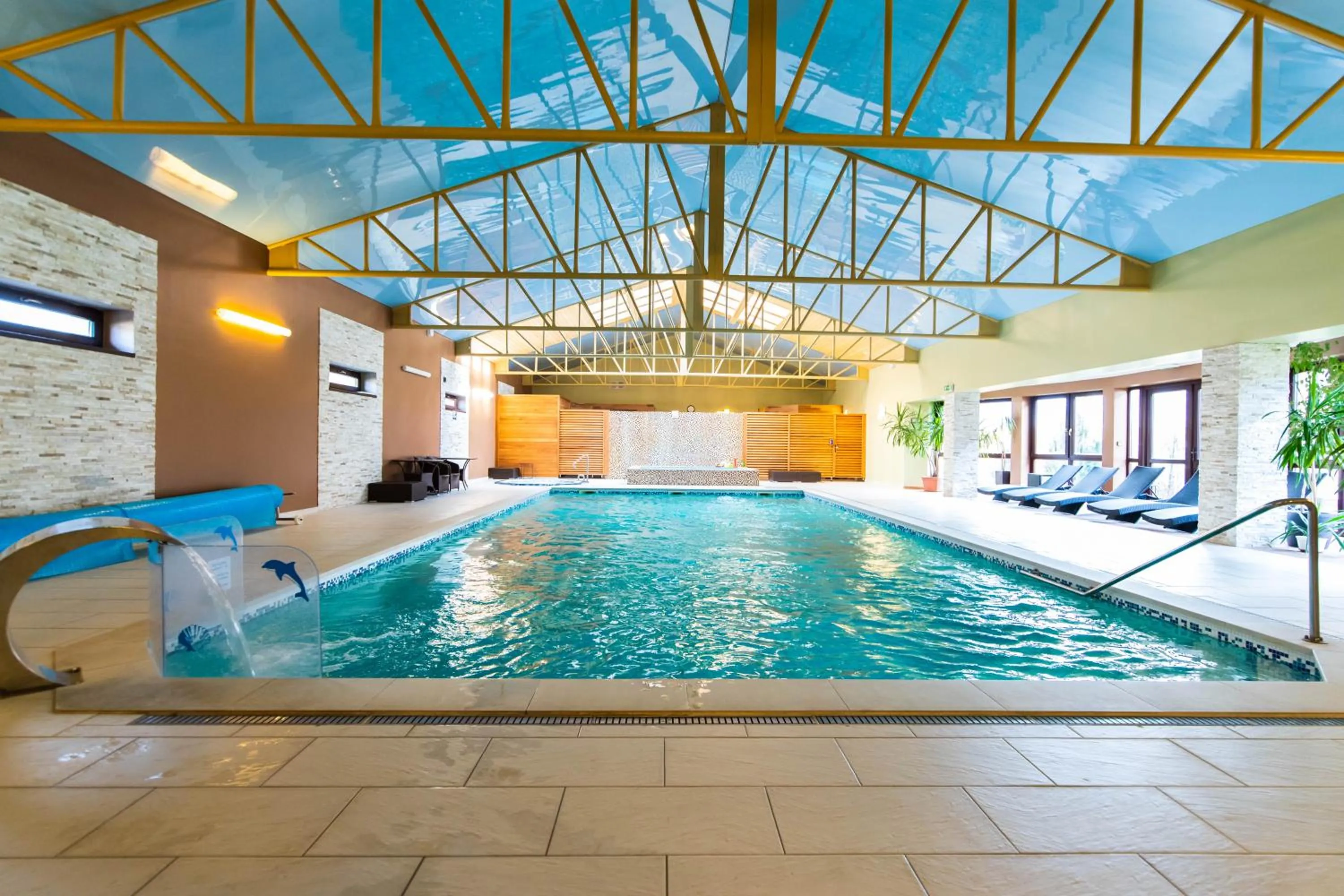 Swimming pool in Wellness hotel Spark