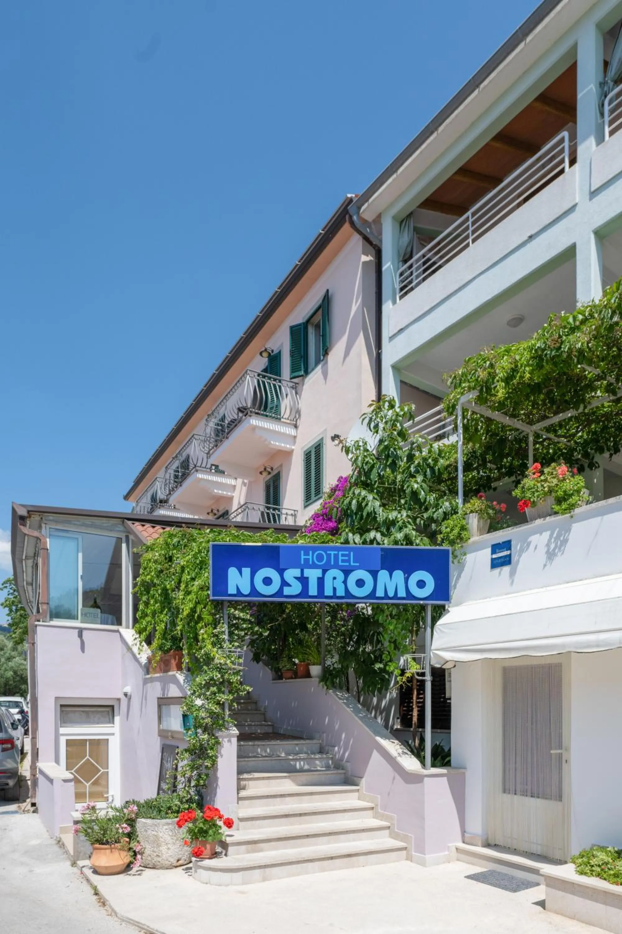 Property building in Hotel Nostromo