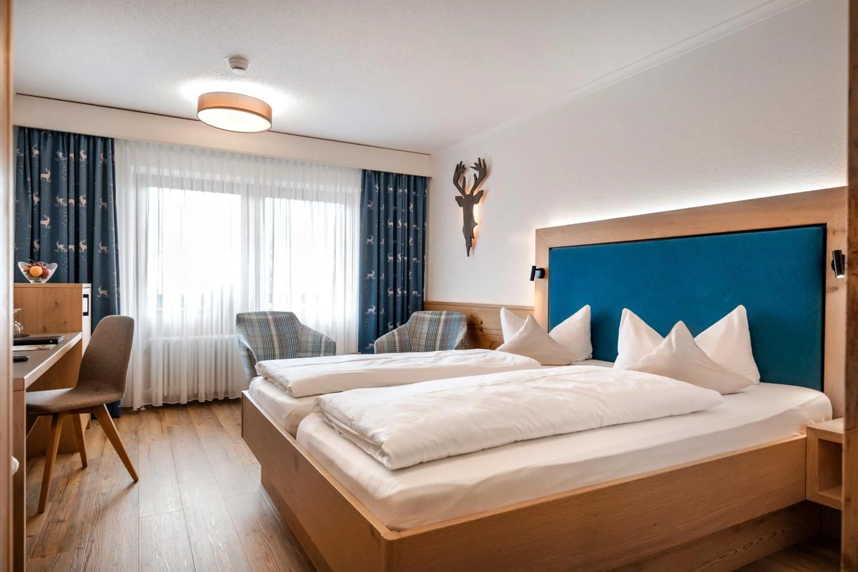 Bed in Hotel Jagdhof