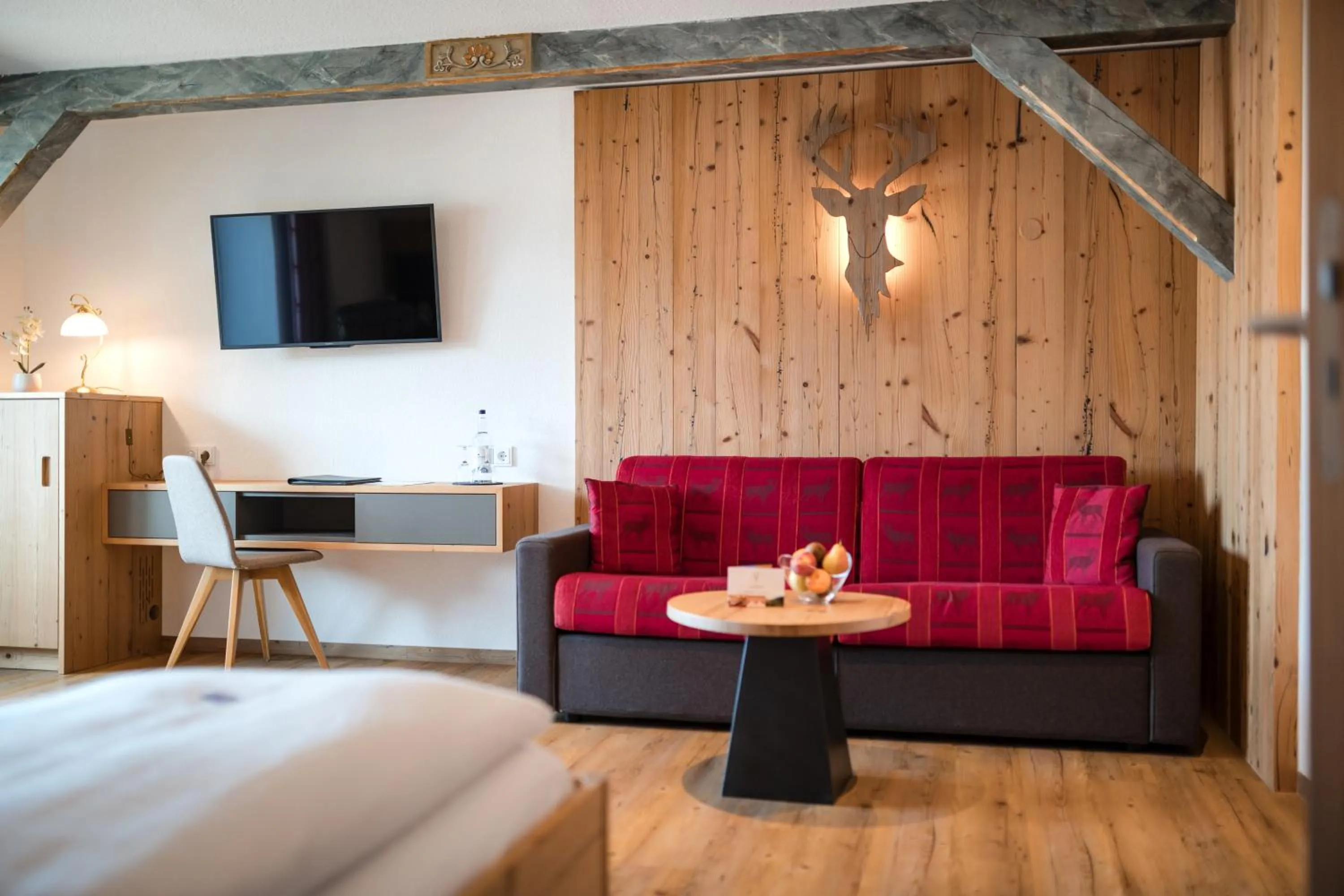 Photo of the whole room, Bed in Hotel Jagdhof