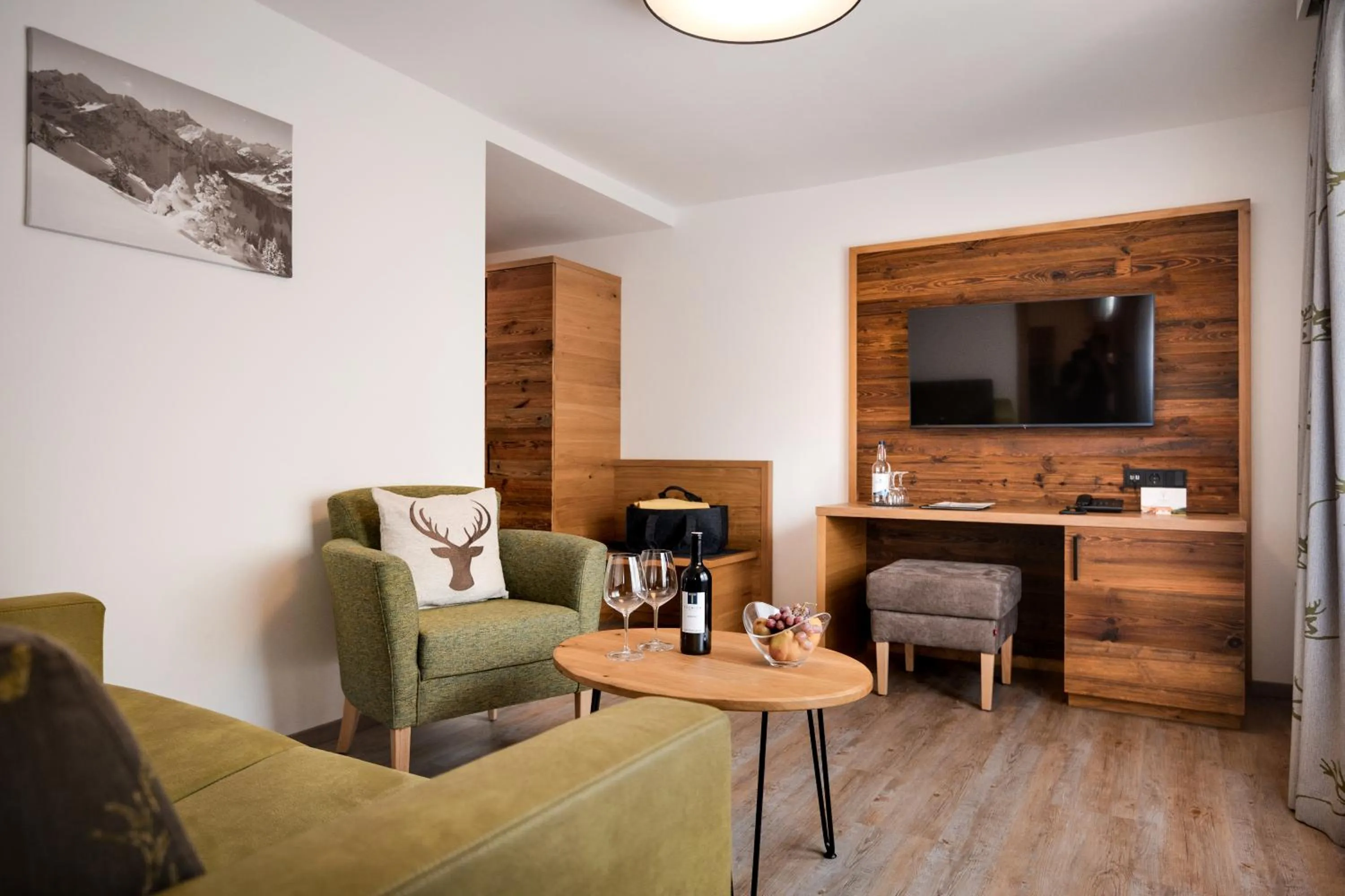 Living room in Hotel Jagdhof