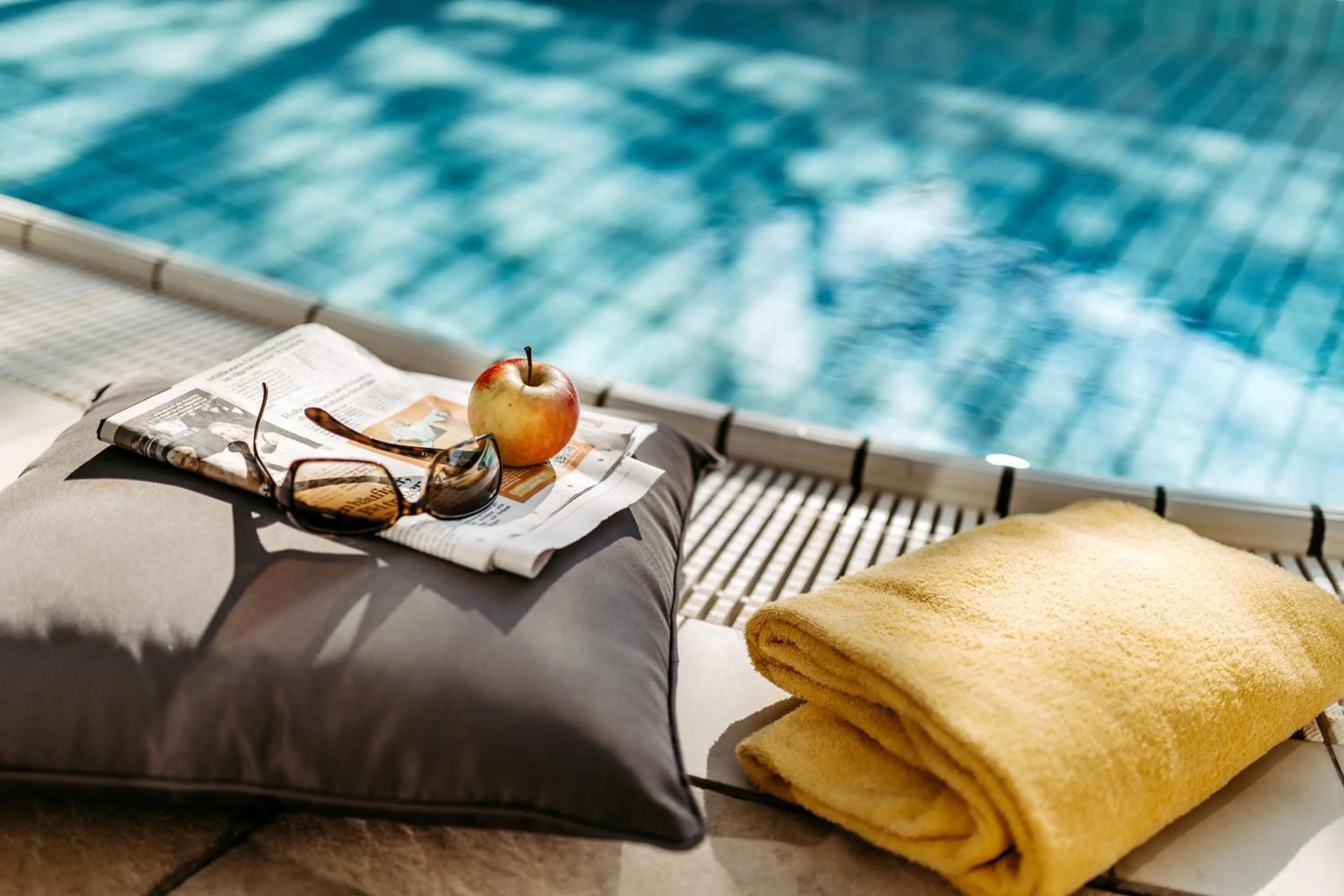 Swimming pool in Hotel Jagdhof