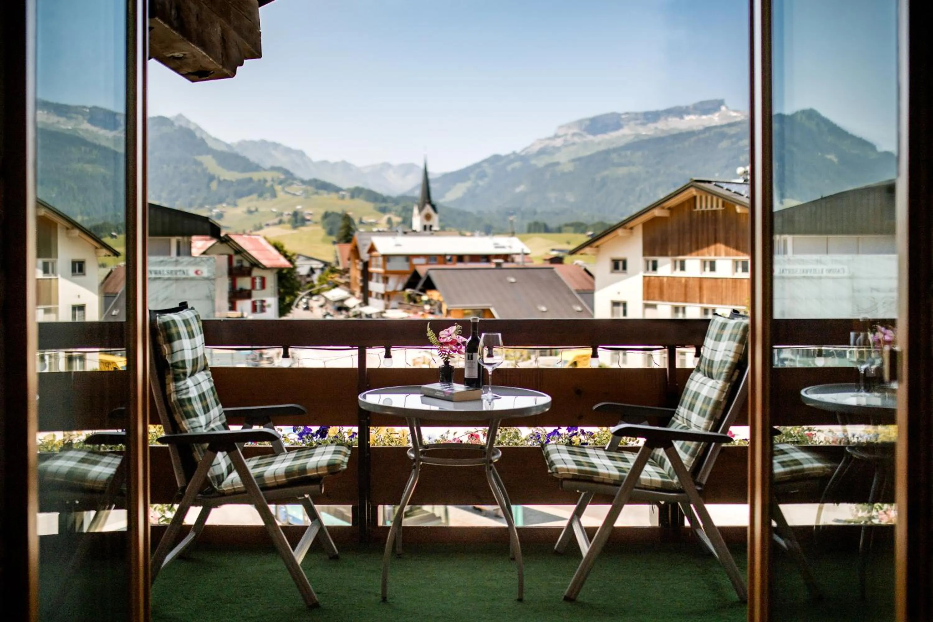 View (from property/room) in Hotel Jagdhof