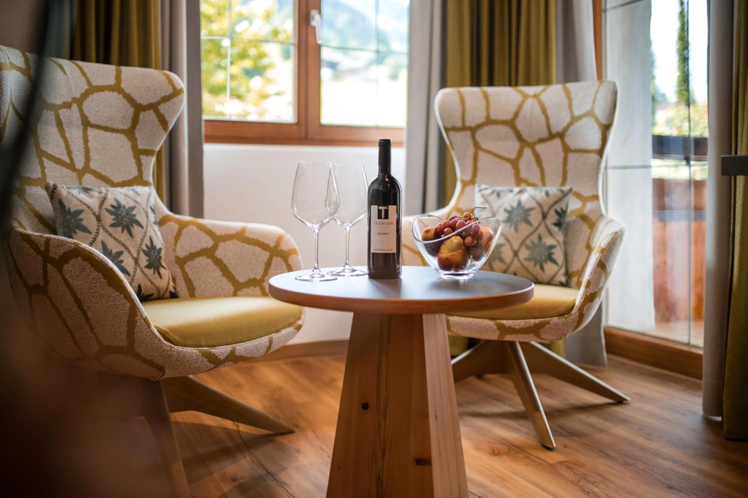 Seating area in Hotel Jagdhof