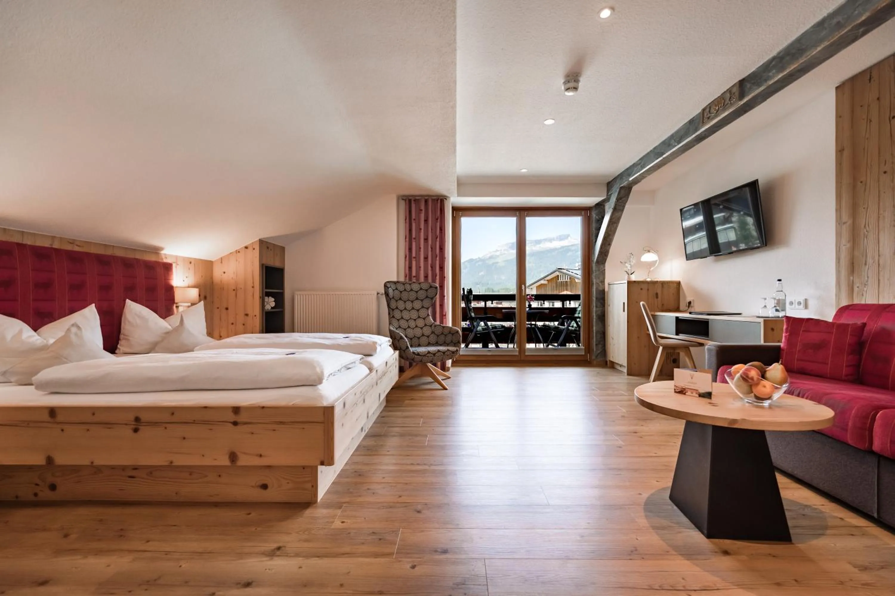 Photo of the whole room, Bed in Hotel Jagdhof