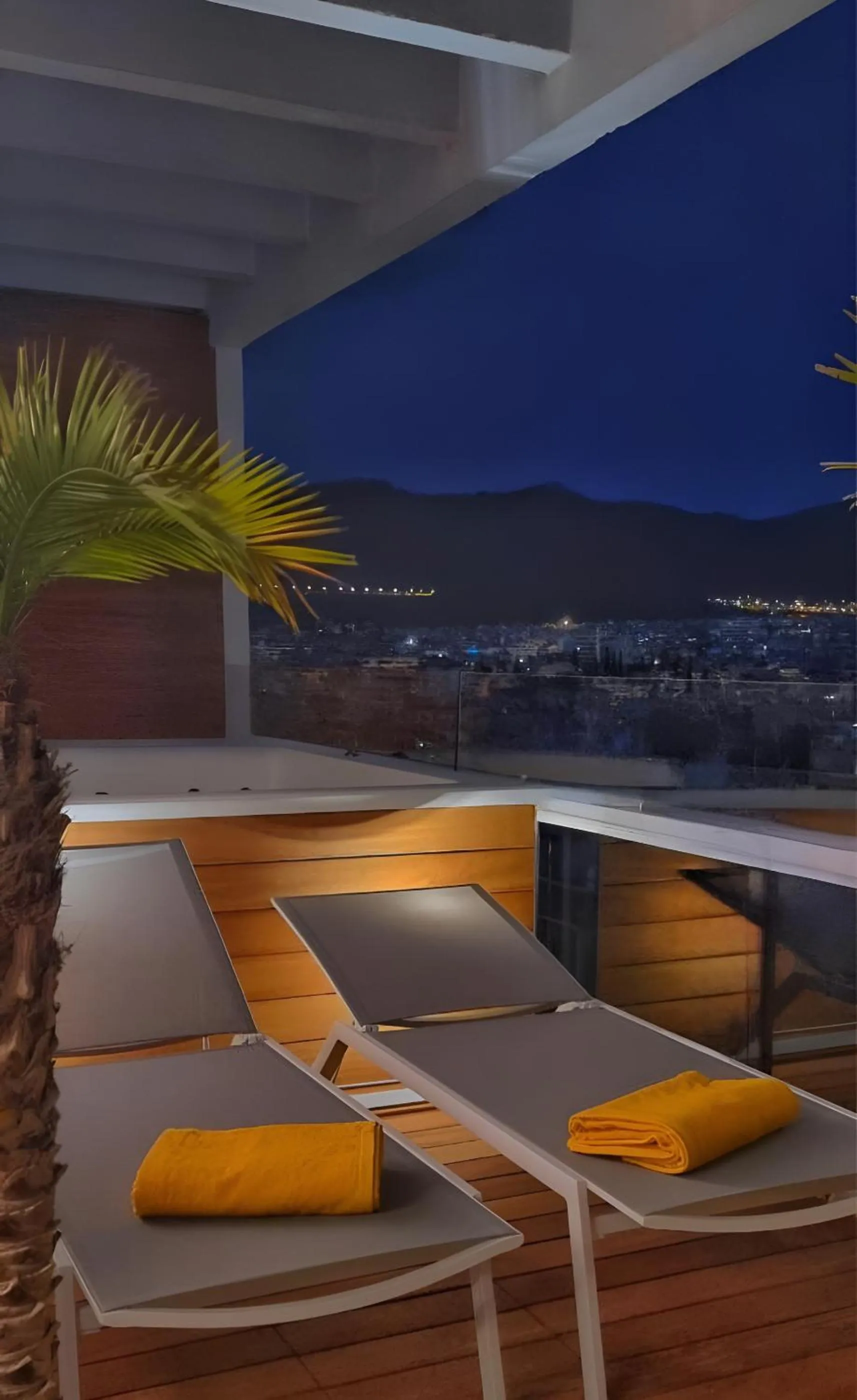 Natural landscape in One 360 Skyline Athens Penthouses