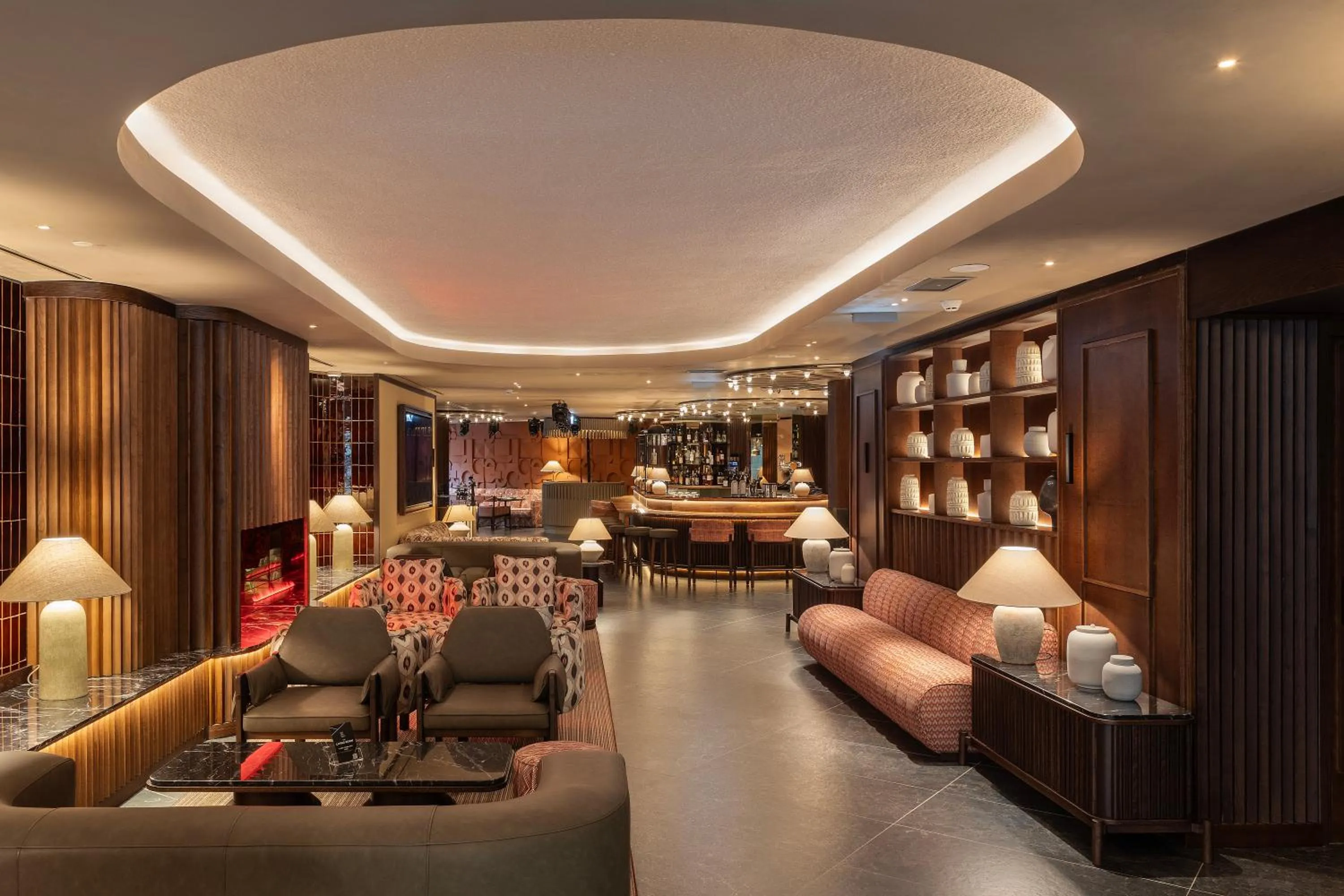 Lobby or reception in SANA Executive Hotel