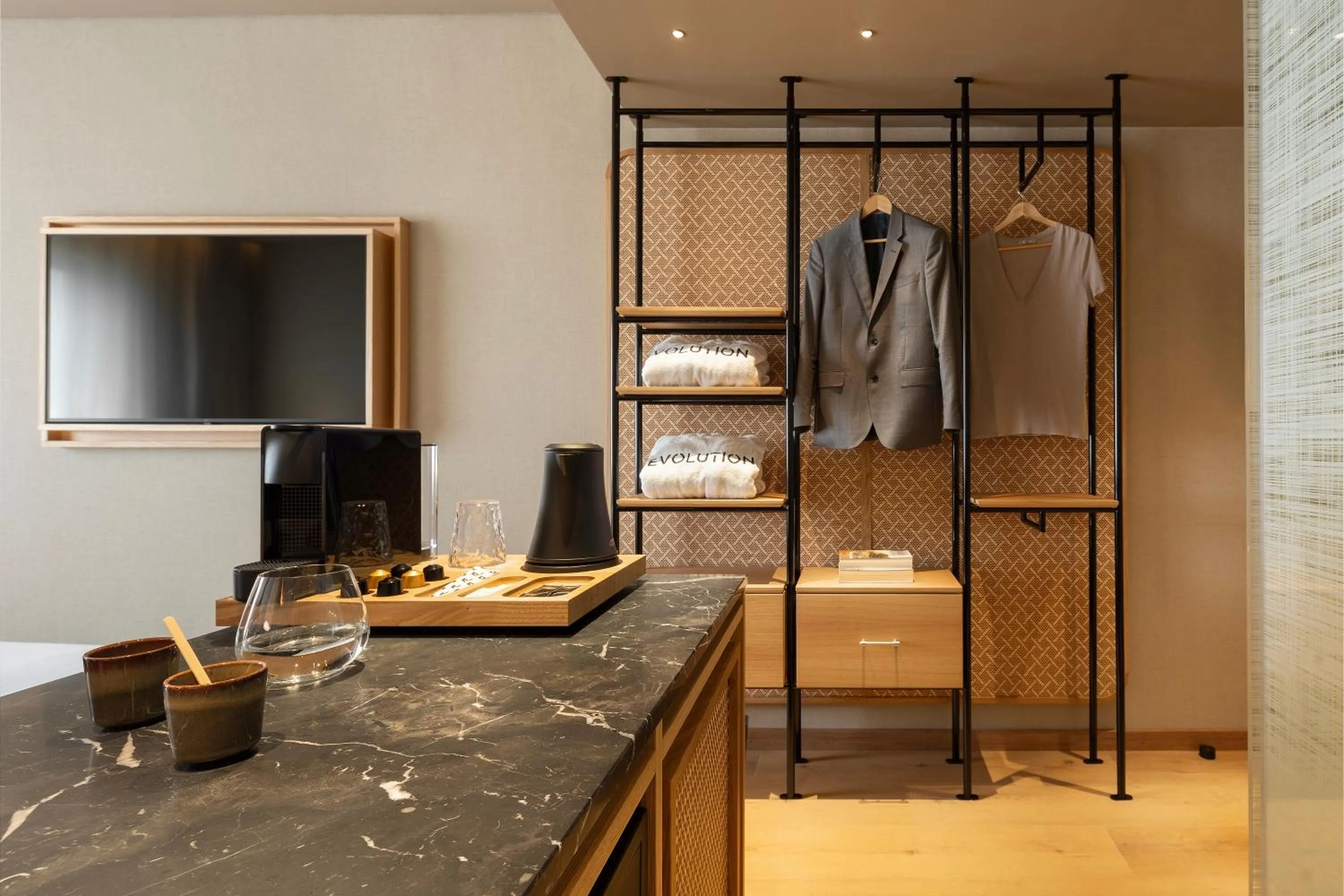 wardrobe in SANA Executive Hotel