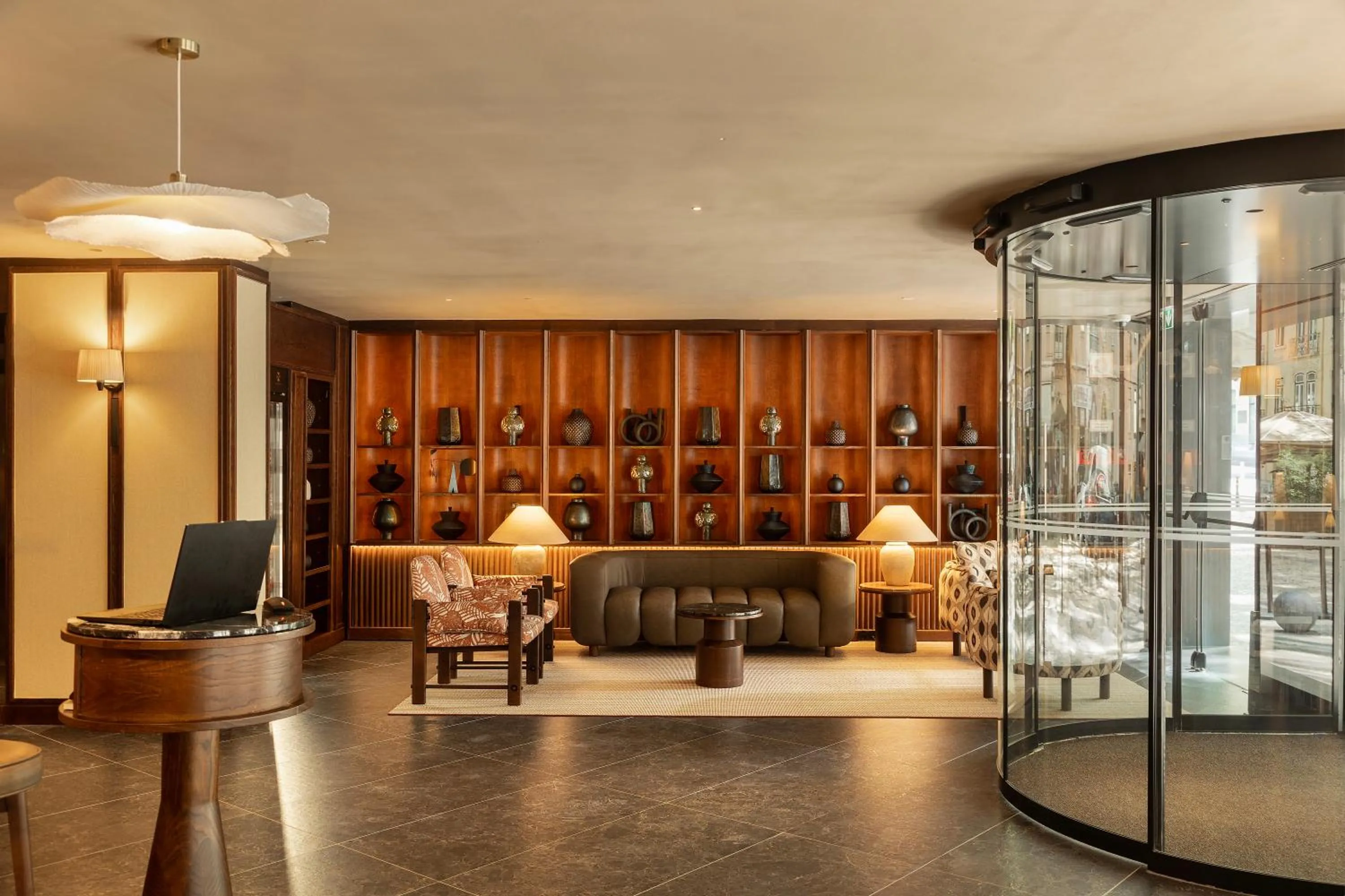 Lobby or reception in SANA Executive Hotel