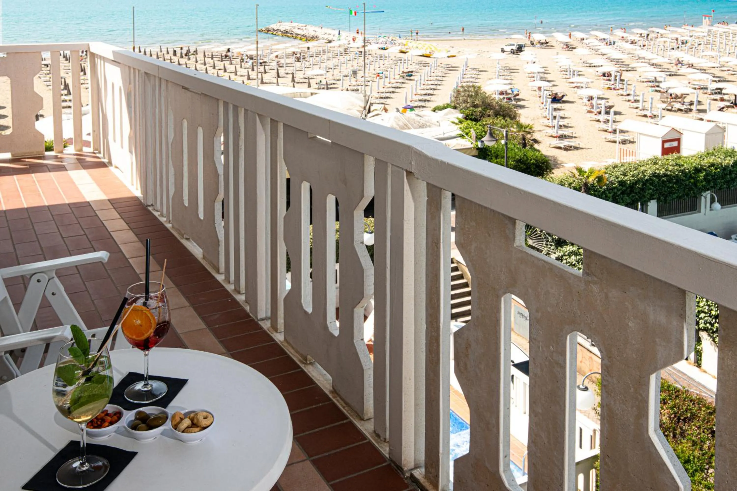 Balcony/Terrace in Hotel Savoy