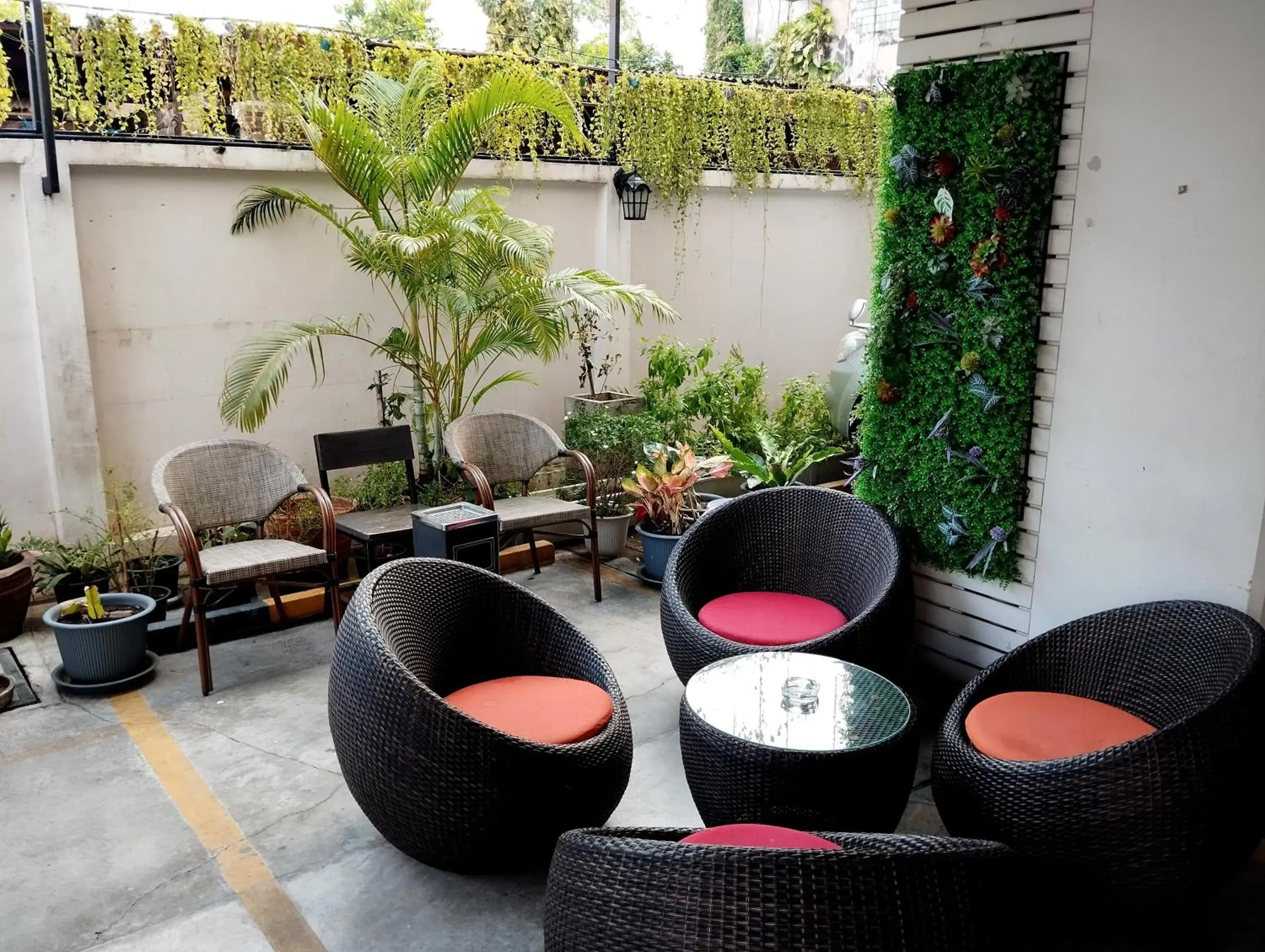 Garden in Siri Heritage Bangkok Hotel - SHA Extra Plus