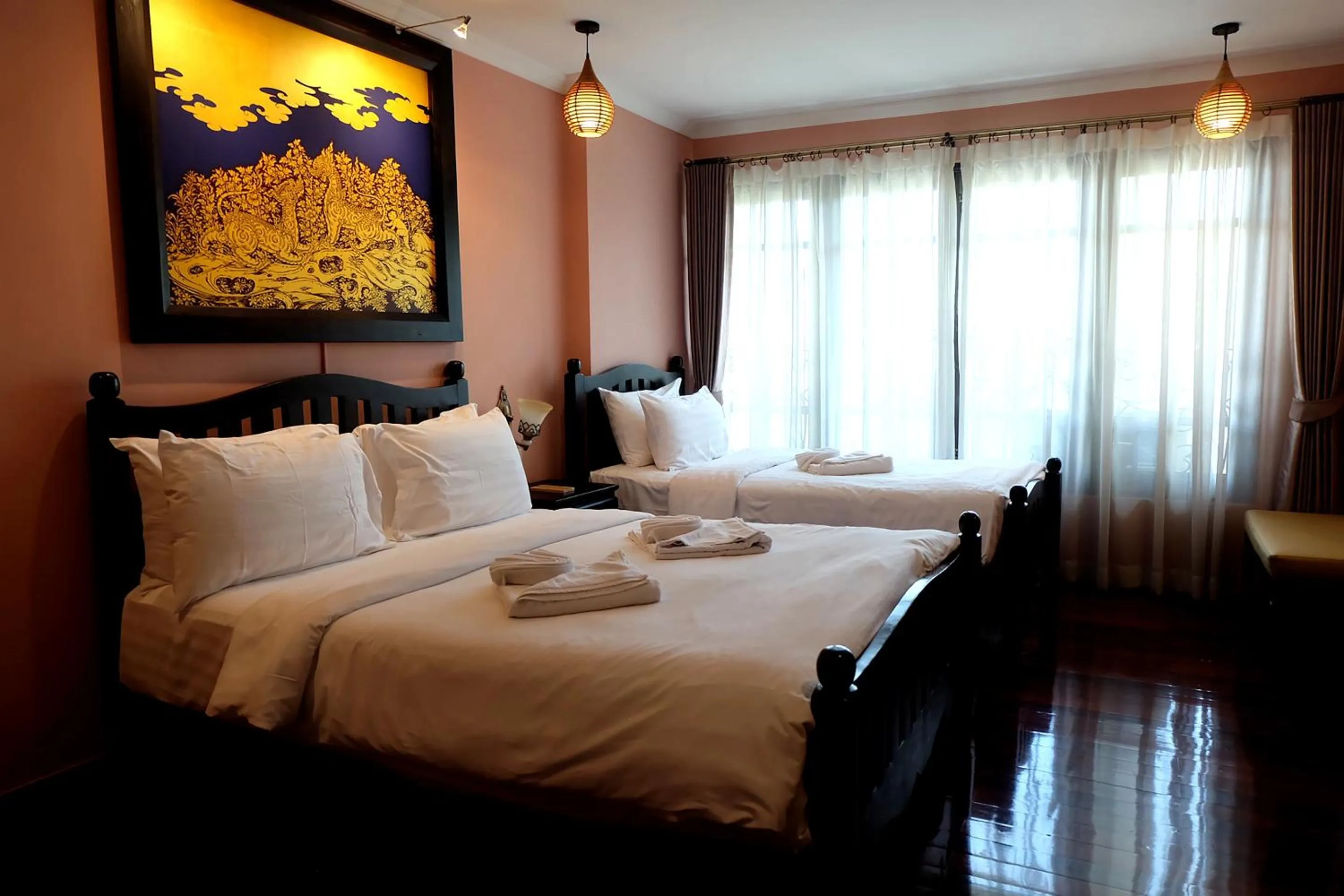 Photo of the whole room, Bed in Siri Heritage Bangkok Hotel