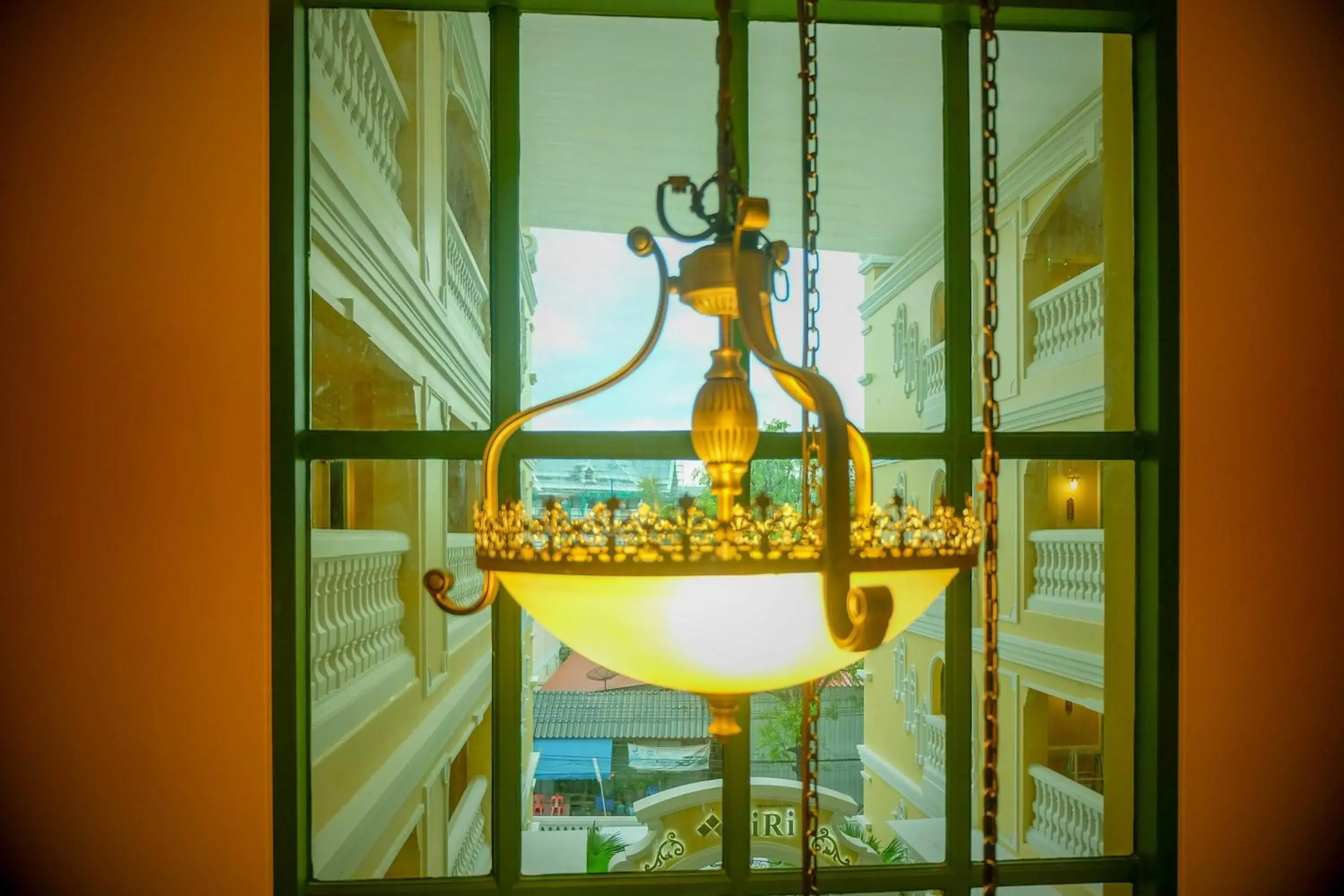 Decorative detail in Siri Heritage Bangkok Hotel - SHA Extra Plus