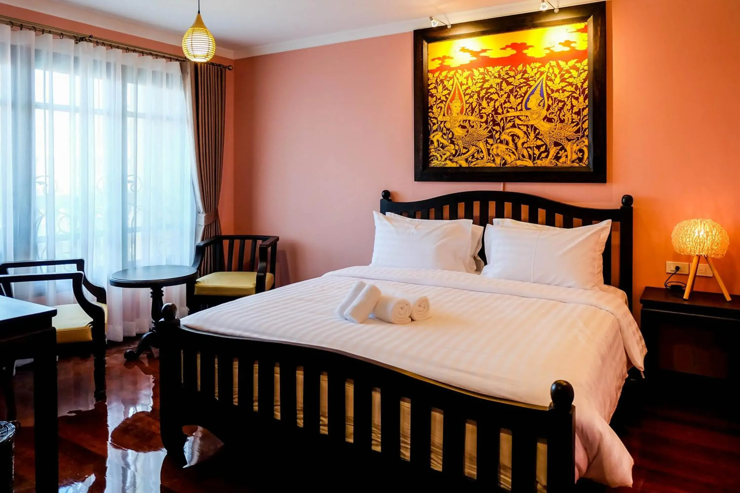 Bedroom, Bed in Siri Heritage Bangkok Hotel - SHA Extra Plus