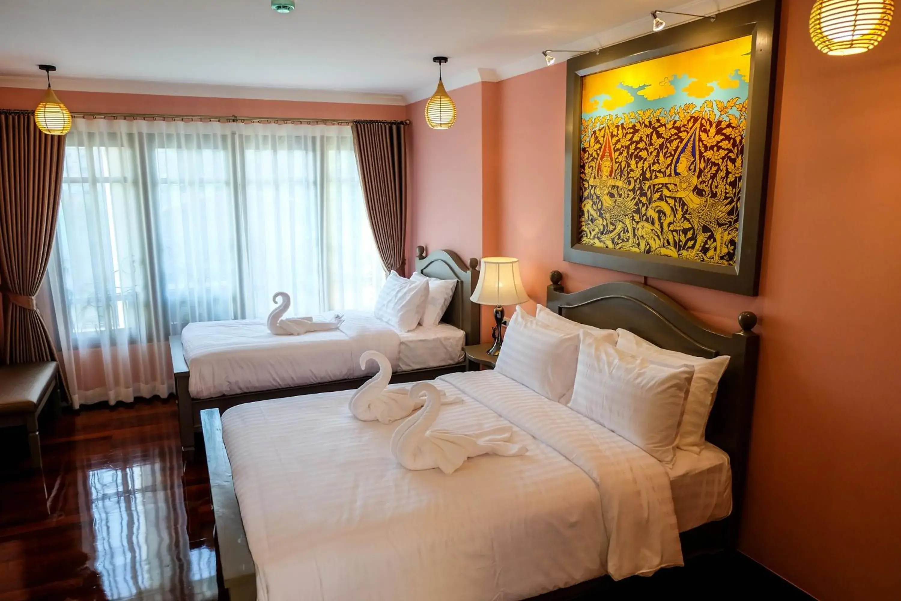 Photo of the whole room, Bed in Siri Heritage Bangkok Hotel - SHA Extra Plus