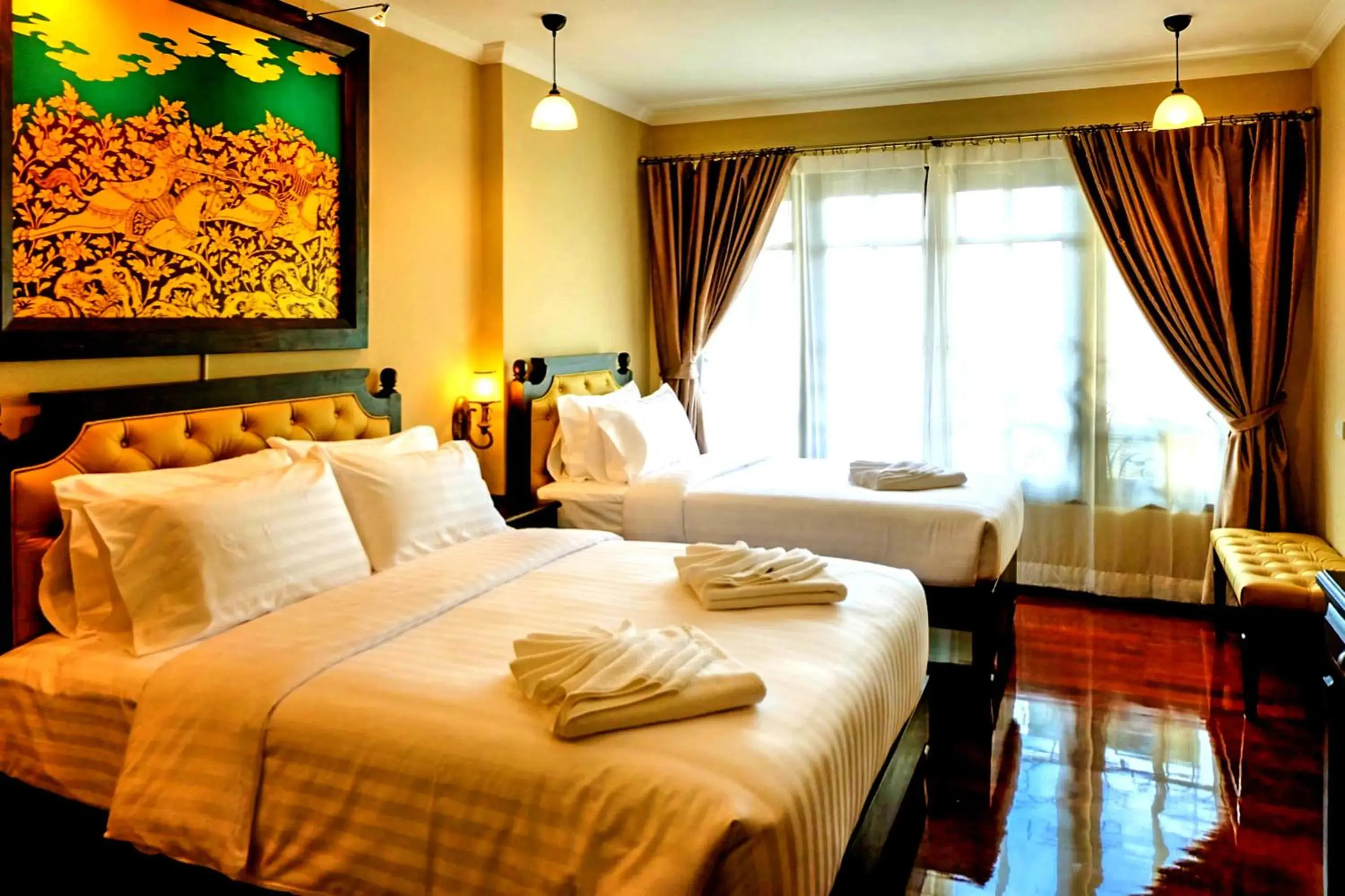 Photo of the whole room, Bed in Siri Heritage Bangkok Hotel - SHA Extra Plus