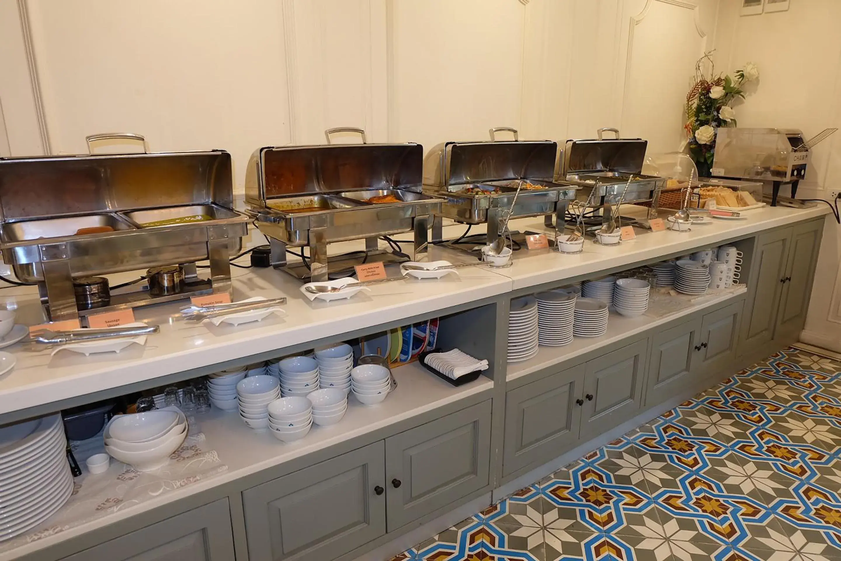 Buffet breakfast in Siri Heritage Bangkok Hotel - SHA Extra Plus