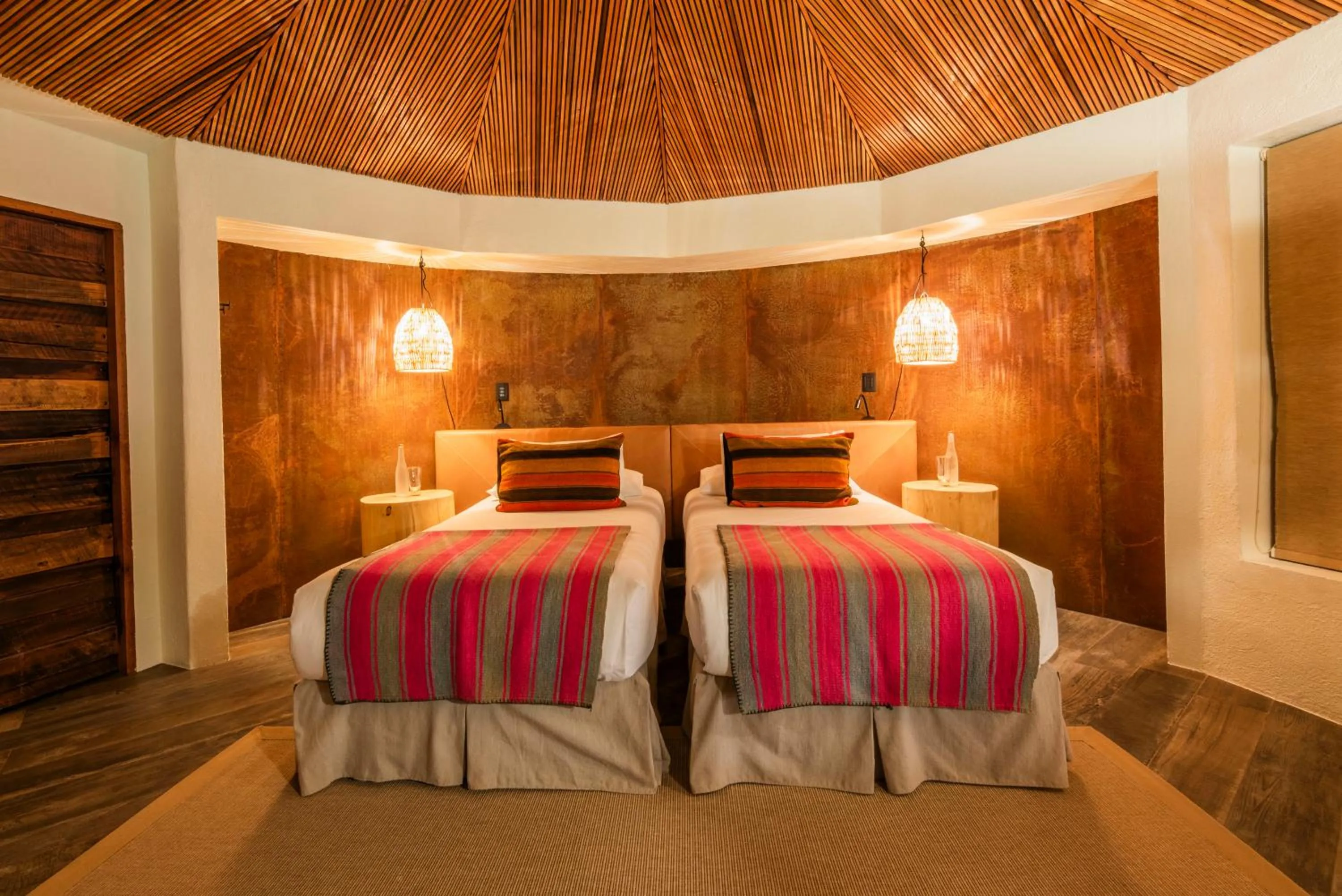 Bed in Hotel Desertica