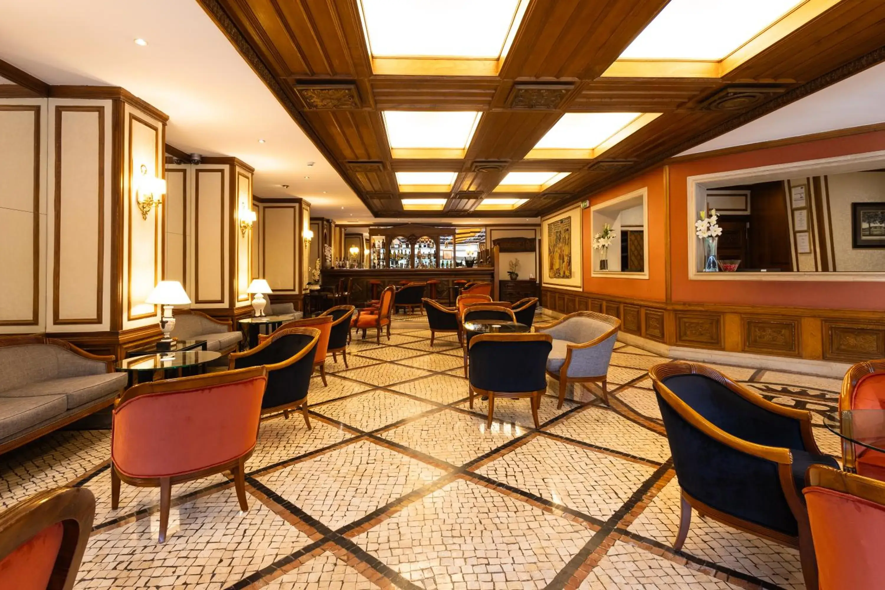 Lounge or bar in SANA Rex Hotel Lounge or bar in SANA Rex Hotel