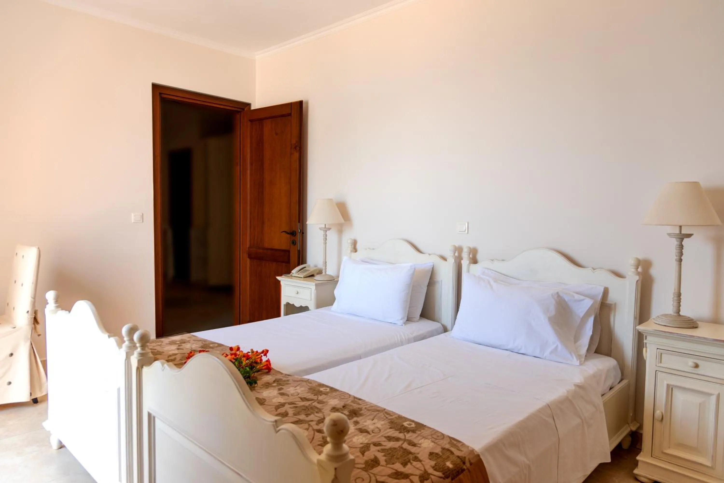 Bed in Hotel Astron Princess