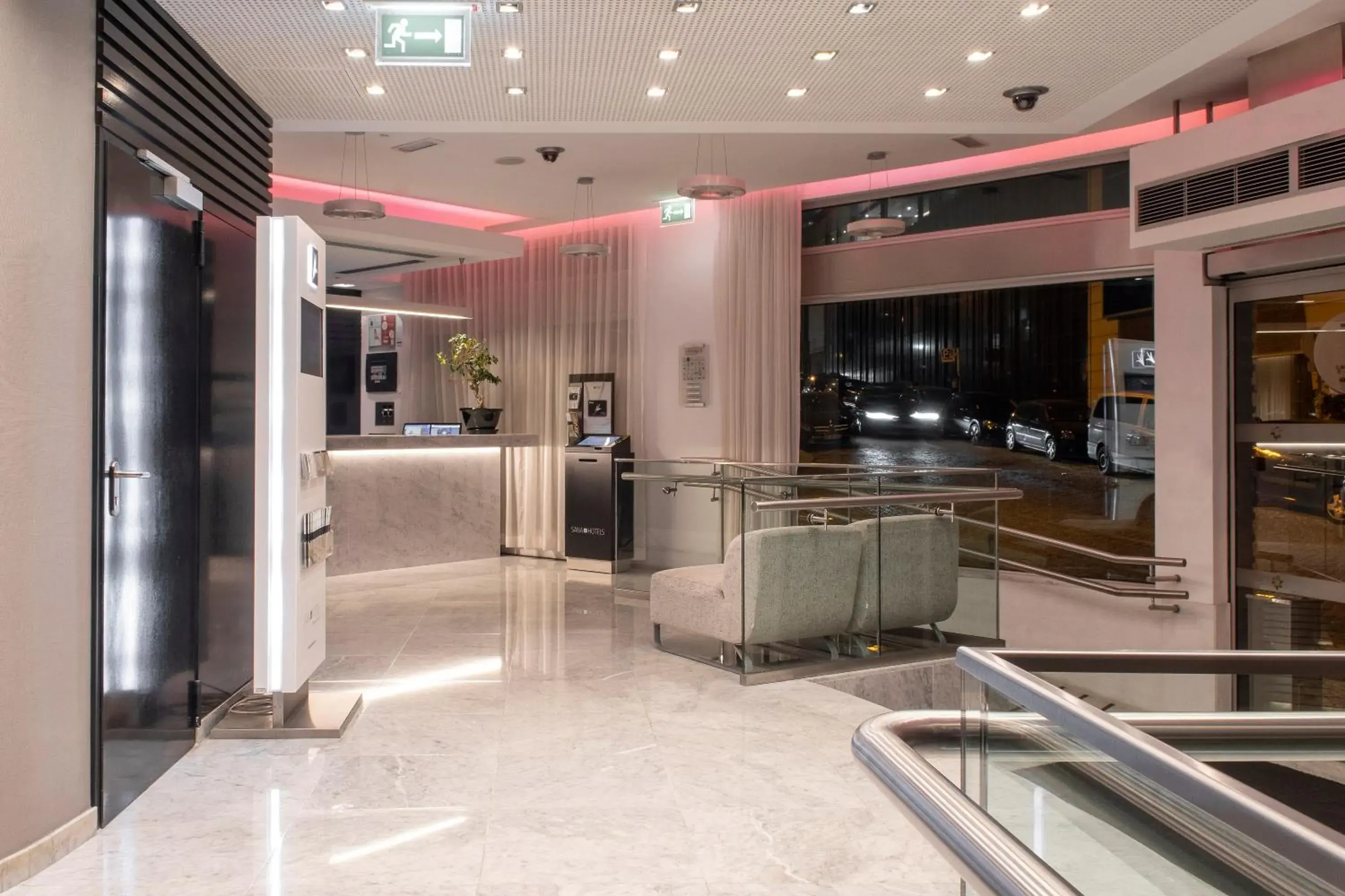 Lobby or reception in SANA Capitol Hotel Lobby or reception in SANA Capitol Hotel