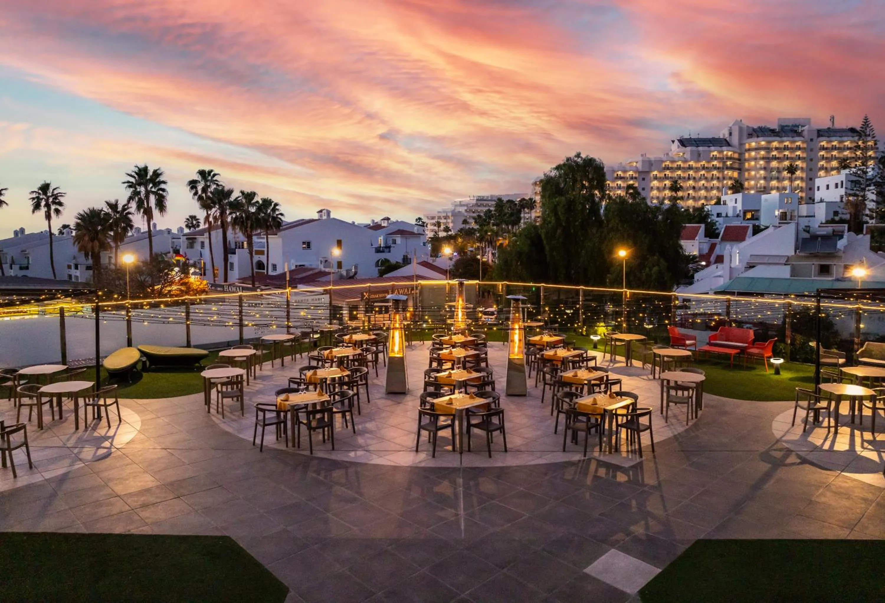 Bird's eye view in HOVIMA Santa María