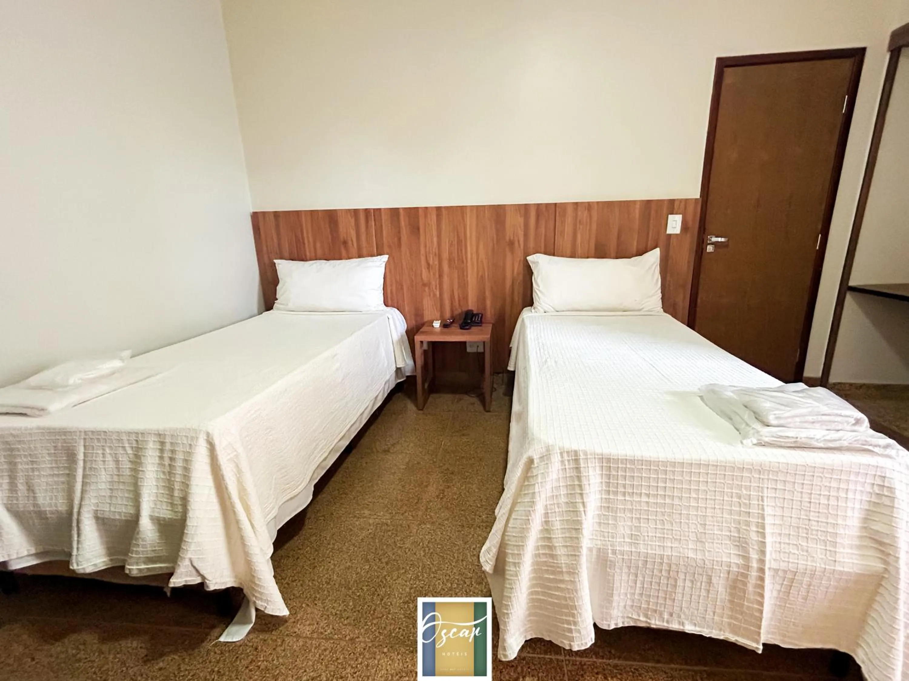 Bed in Hotel Oscar Blue Montes Claros