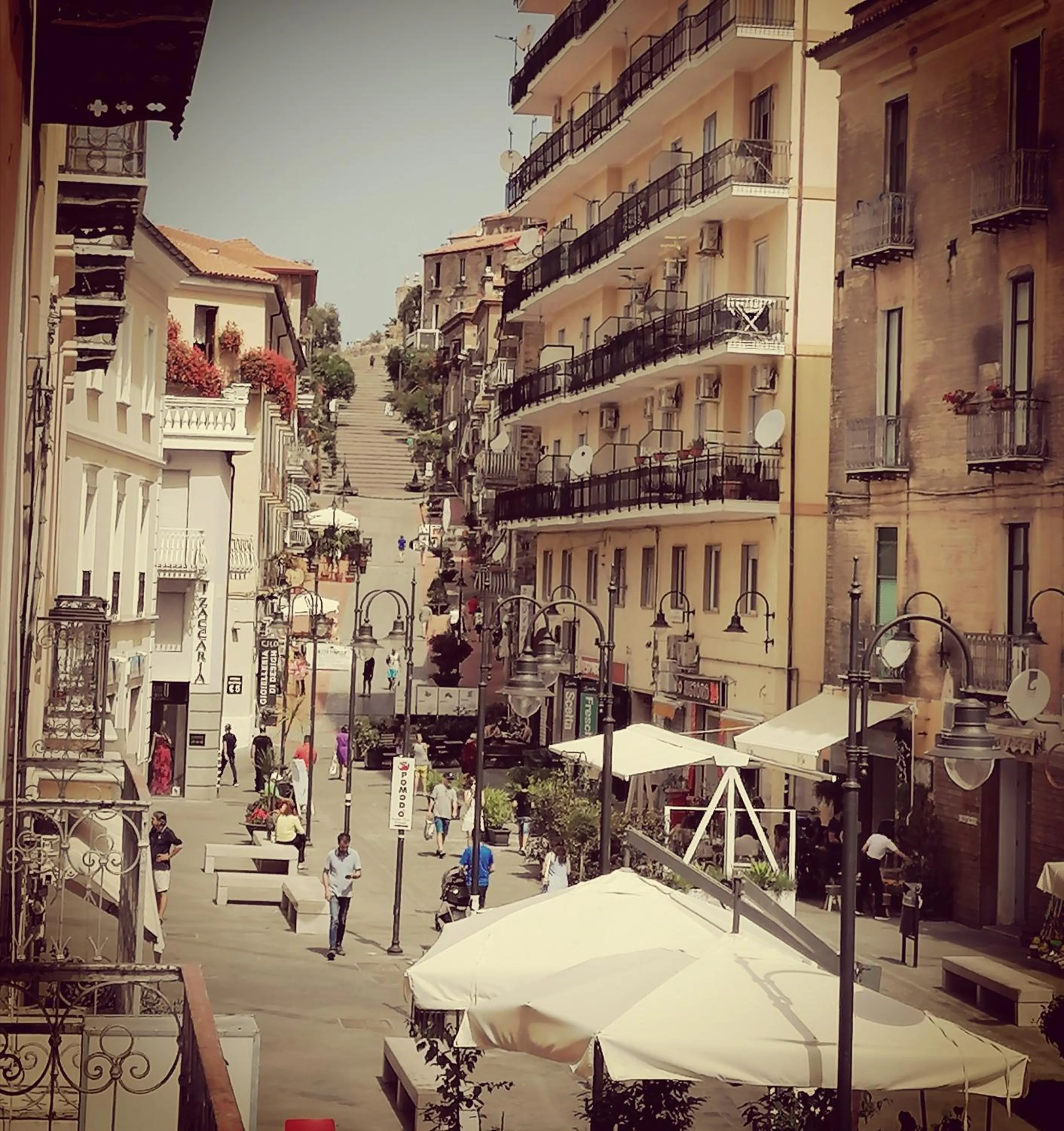 City view in I Baronetti in centro