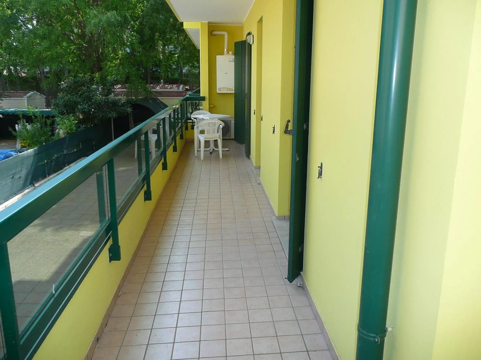 Balcony/Terrace in Residence Pineta - Agenzia Cocal