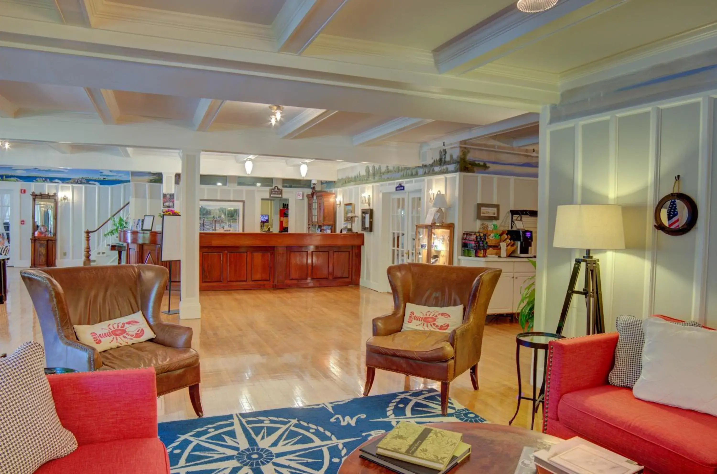 Lobby or reception in The Nonantum Resort Lobby or reception in The Nonantum Resort